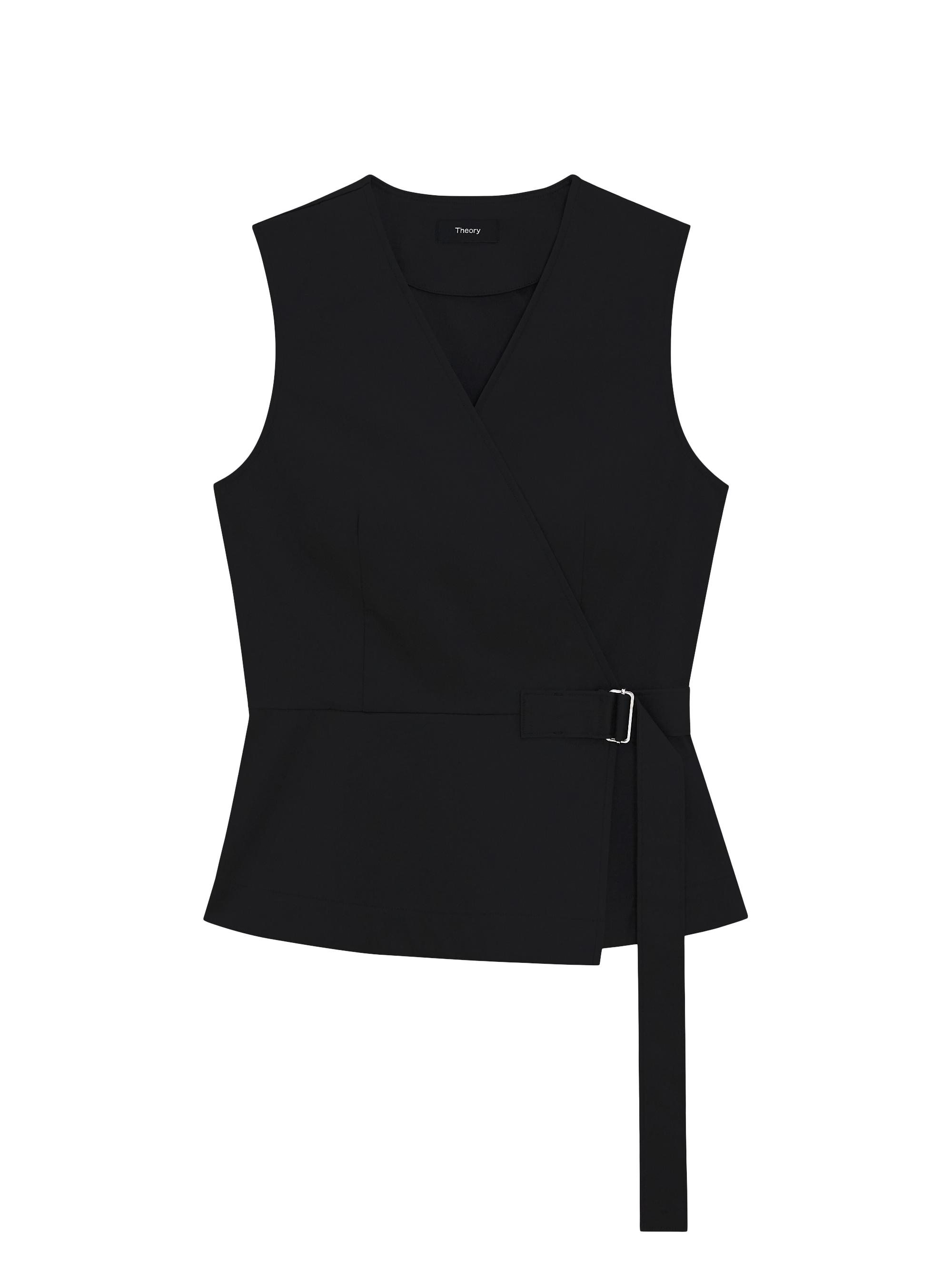 theory セオリー ベスト DRY CREPE FITTED DB VEST TH_O0509102_Y0C_0?