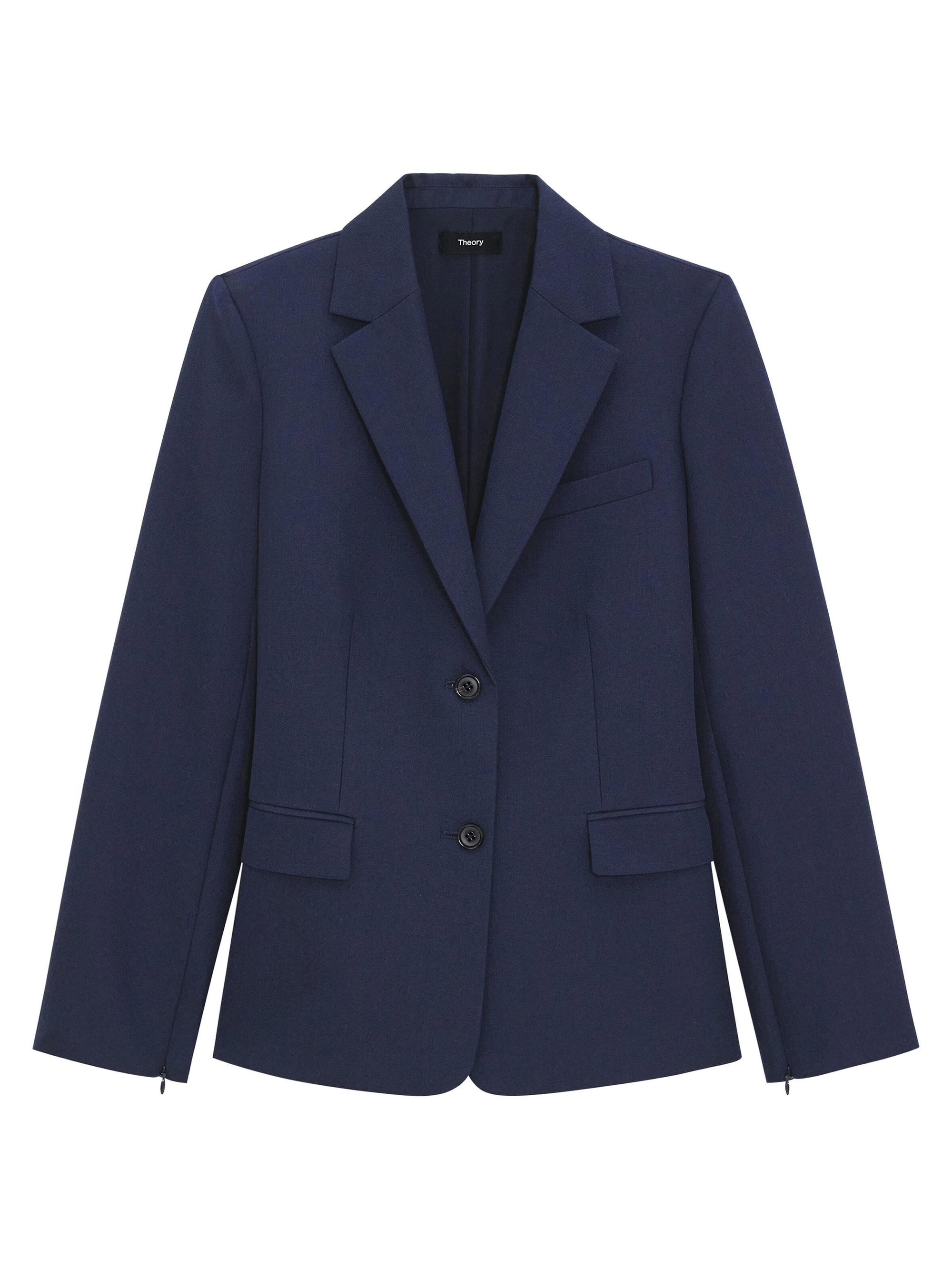 Theory Zip Sleeve Jacket | Saks Fifth Avenue