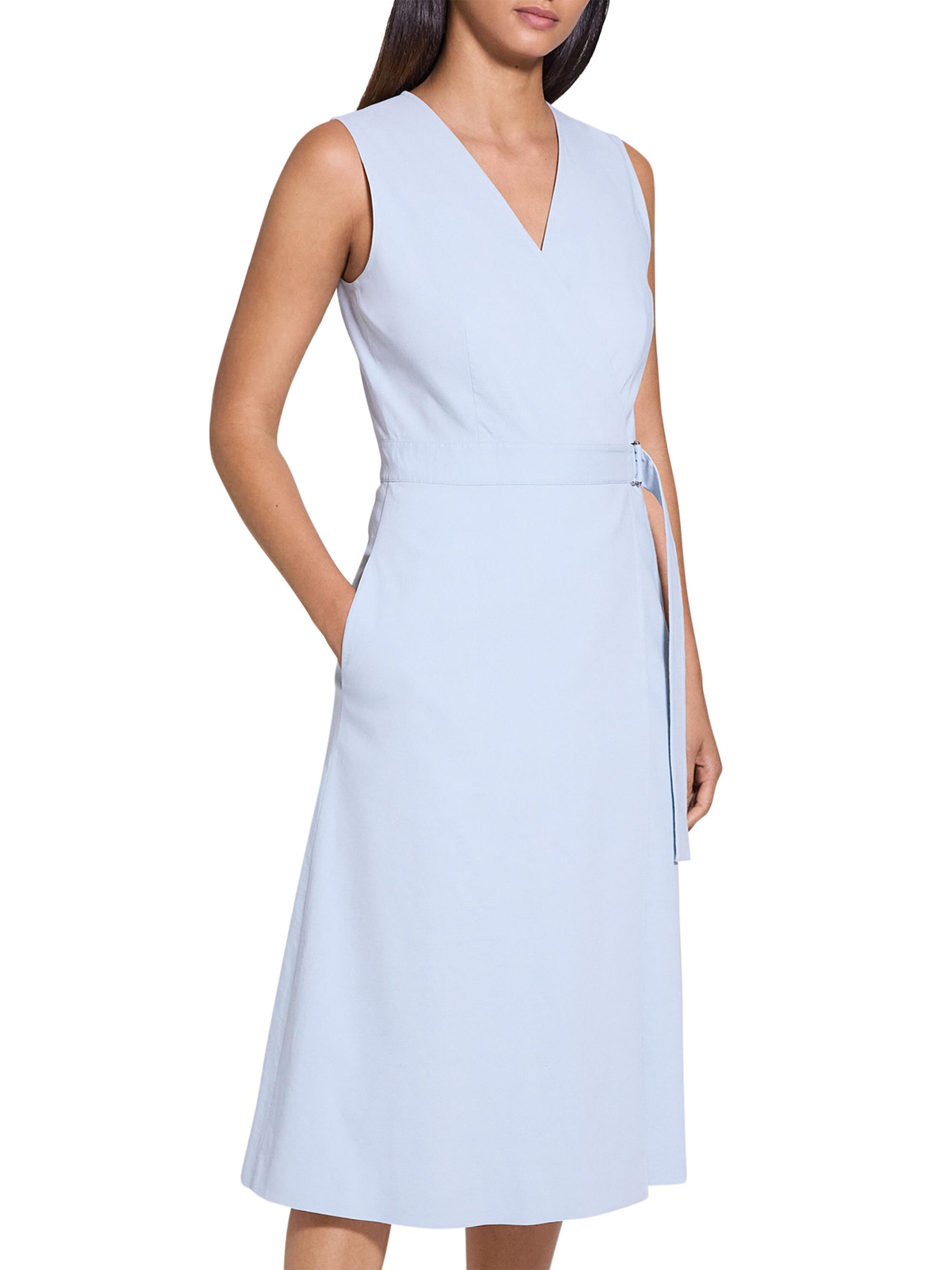 summer dresses long embroided Hand-embroidered linen summer dress KEVA