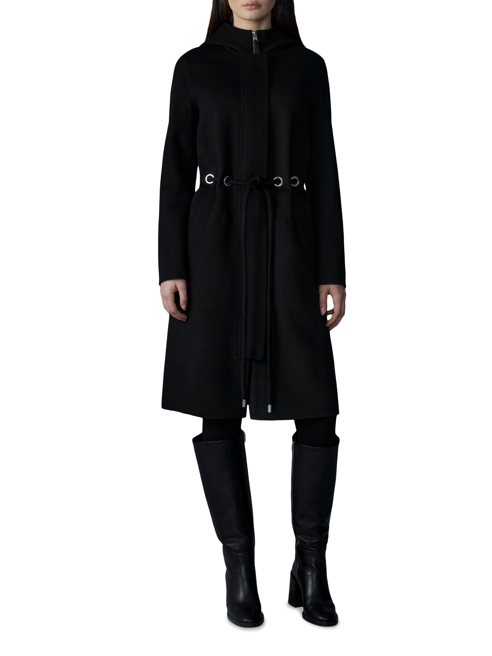 Mackage Blithe Wool Coat | Saks Fifth Avenue