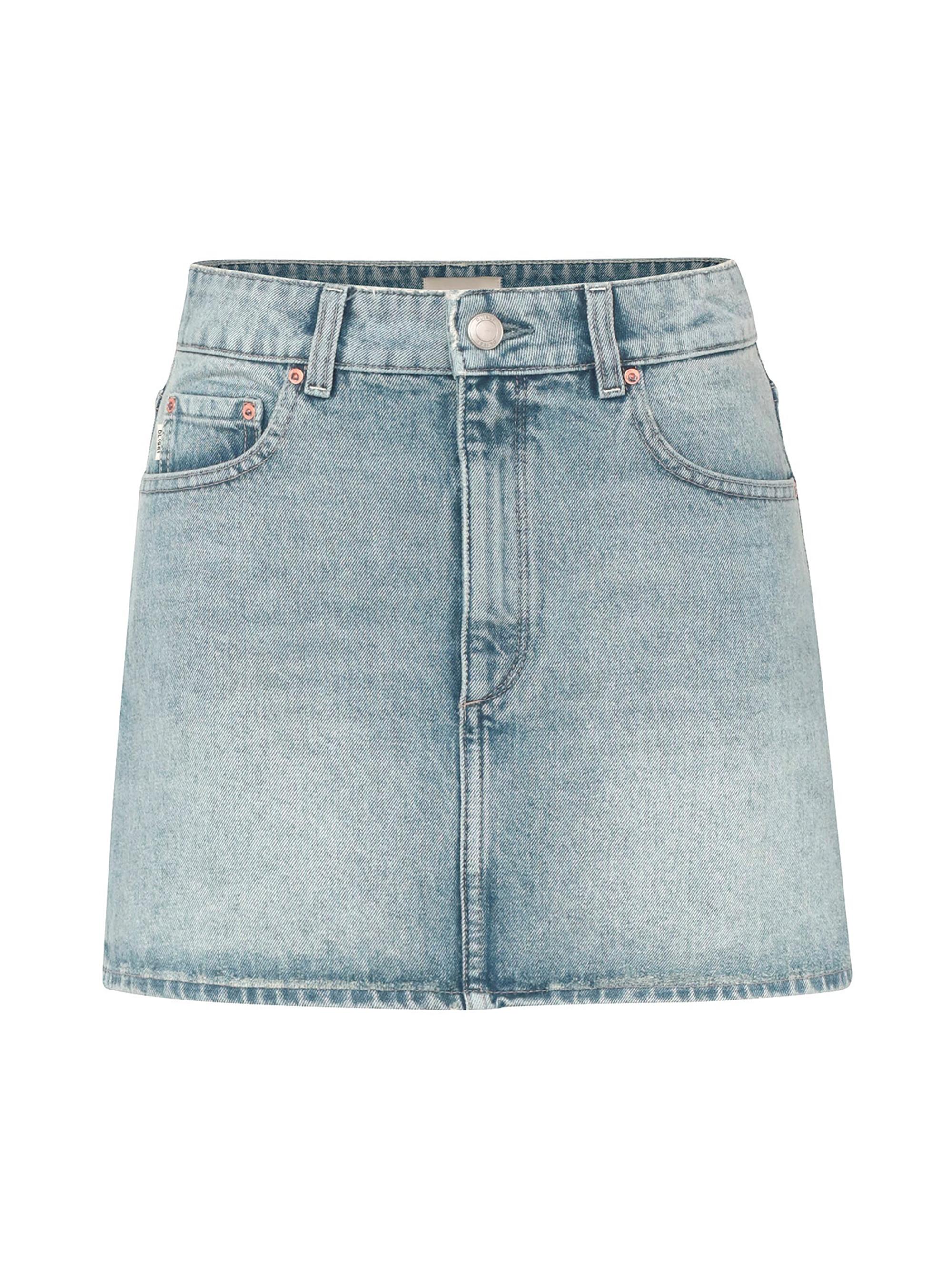 DL1961 Premium Denim Women's Alma Mini Denim Skirt - Daydream