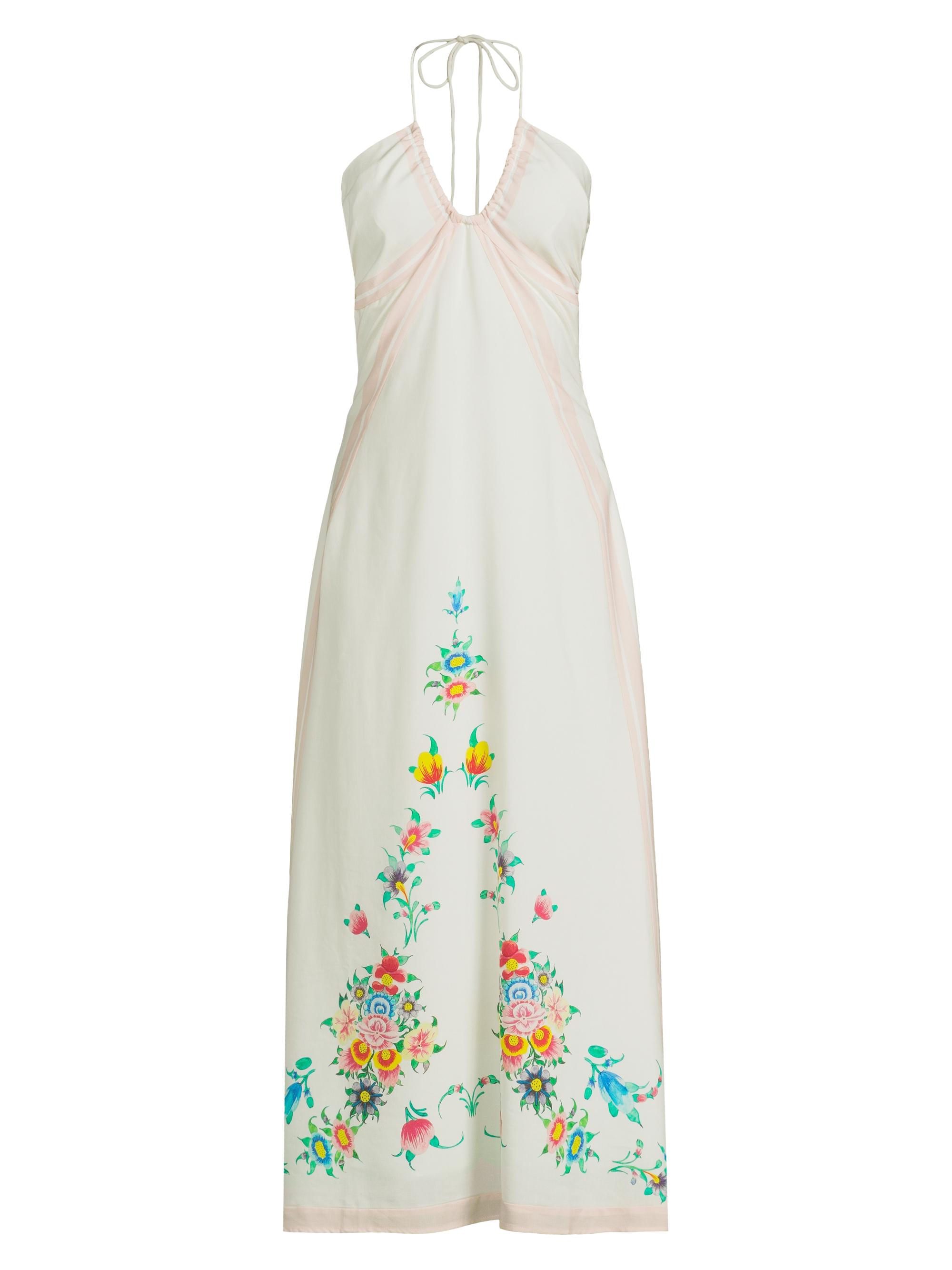 Sancia Women's Florä Silas Halterneck A-Line Maxi Dress - Khazana Floral