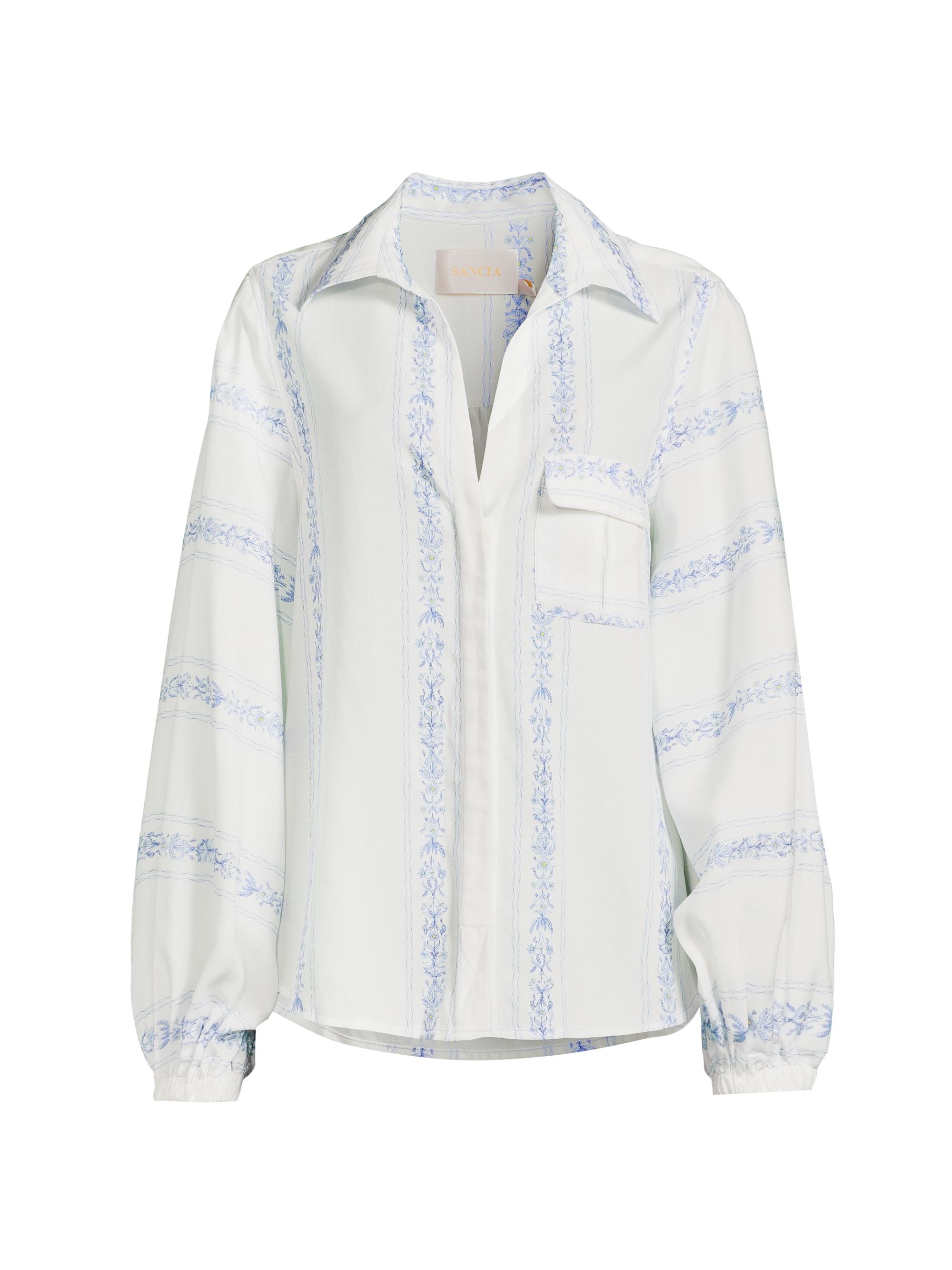 Sancia Women's Florä Valeria Striped Shirt - Clio Stripe