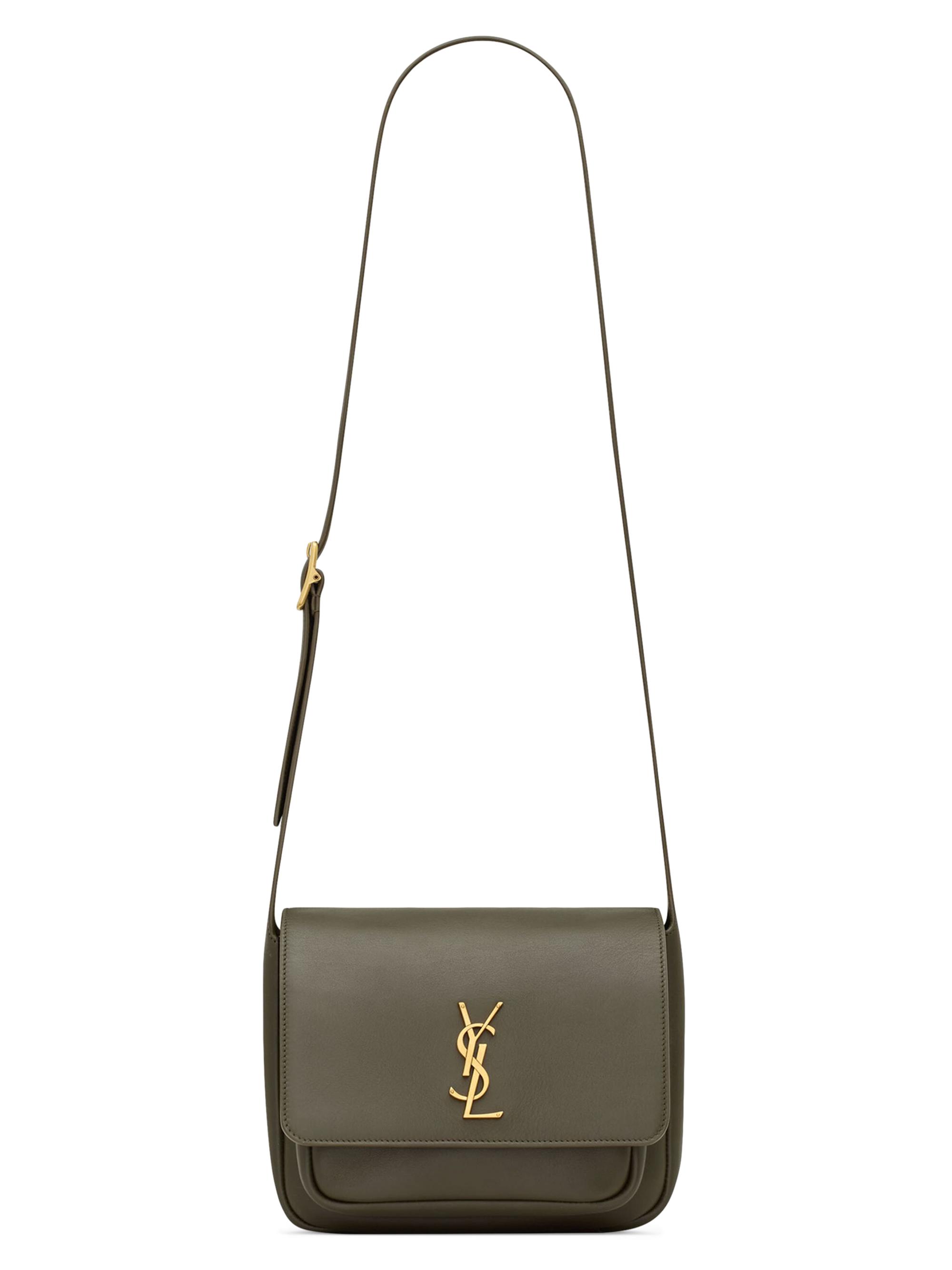 Saint Laurent Women's Niki Satchel Bag in Leather - Light Musk