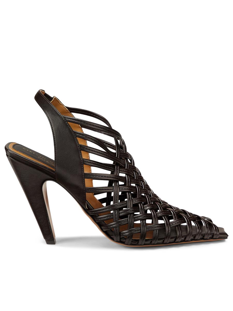 Stella McCartney Spur Alter-Mat 95MM Woven Slingback Sandals