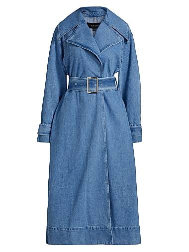 Women's Blue Designer Trench Coats & Raincoats | Saks Fifth Women's Blue Designer Trench Coats & Raincoats | Saks Fifth