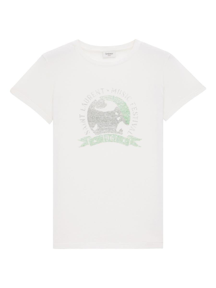 Saint Laurent Music Festival T-Shirt | Saks Fifth Avenue
