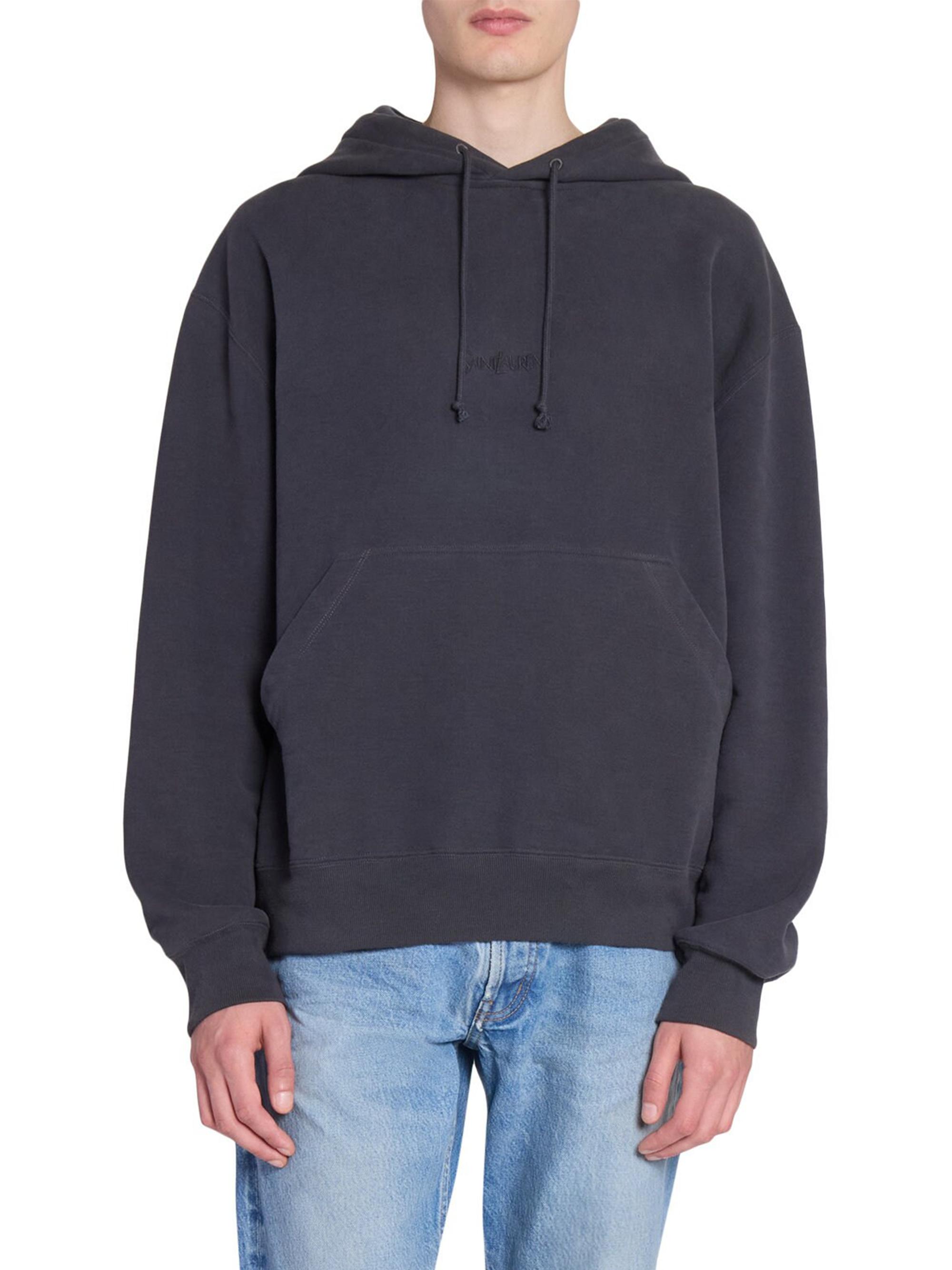 Saint Laurent Logo Hoodie | Saks Fifth Avenue