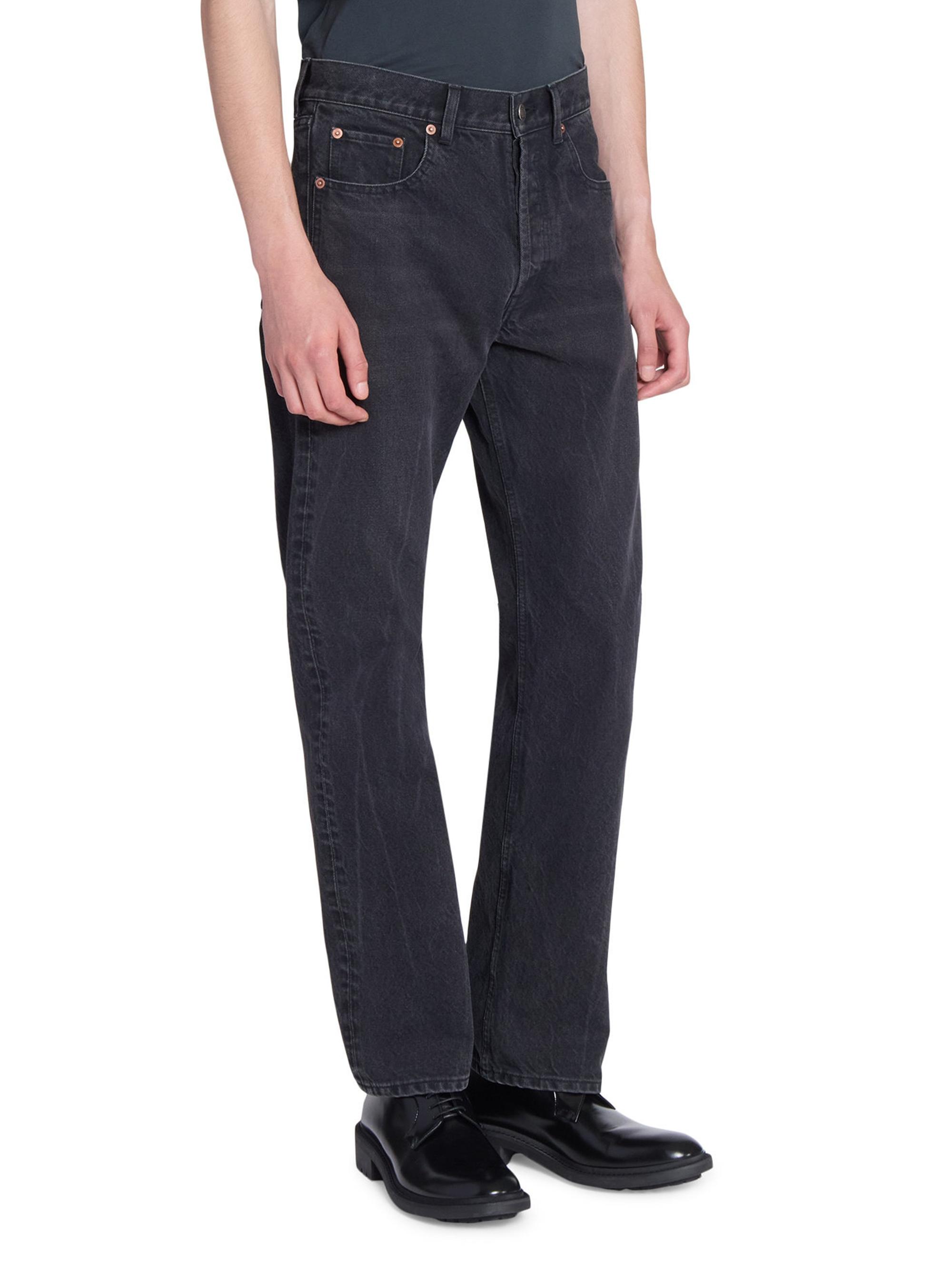 Saint Laurent Baggy Jeans in Denim | Saks Fifth Avenue