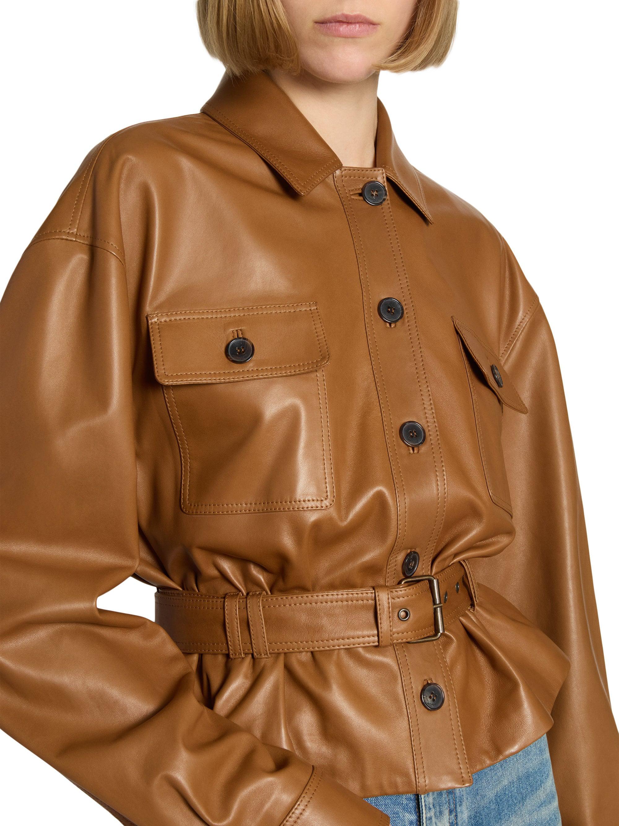 Saint Laurent Saharienne Short Jacket Saks Fifth Avenue