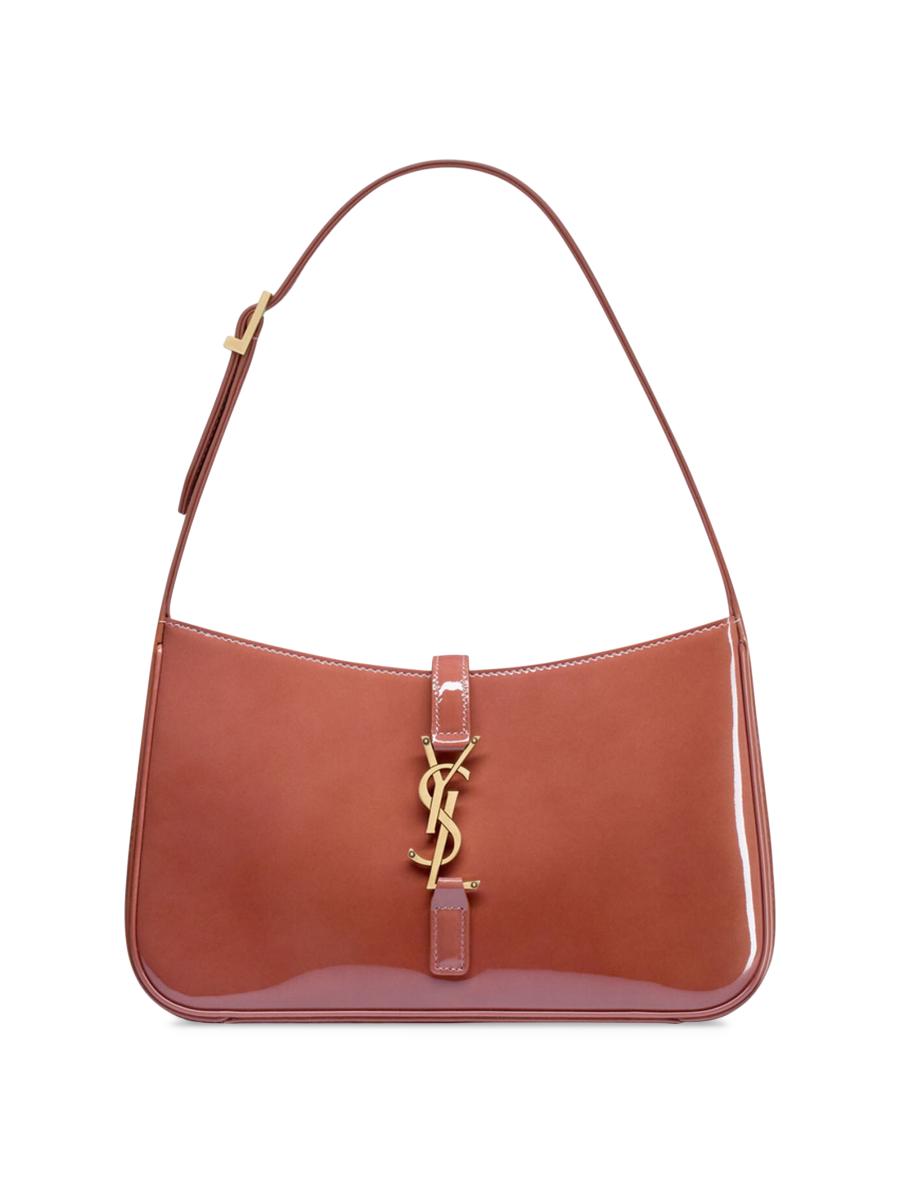 ハンドバッグ Saint Laurent 'Le 5 a 7' mini handbag Saint Laurent Le 5 A 7 Mini YSL Shoulder Bag in Satin