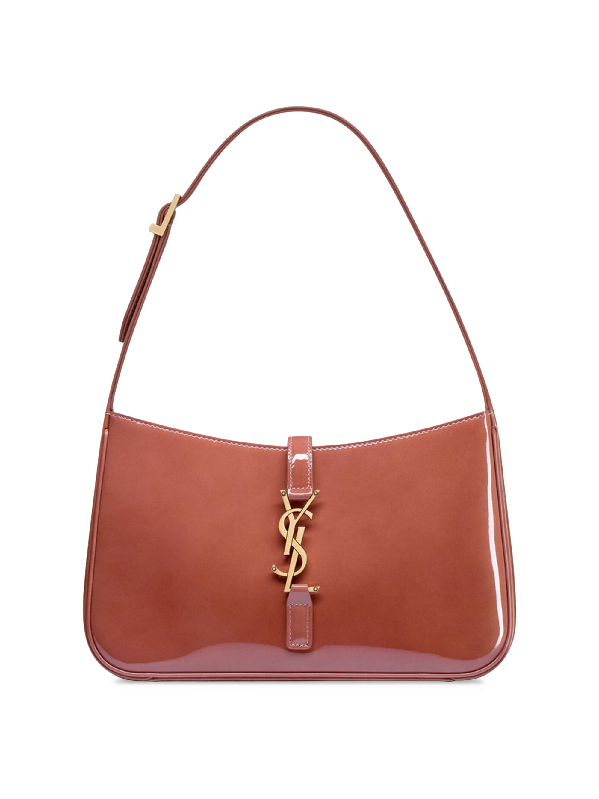 Saint Laurent Le 5 à 7 Shoulder Bag in Patent Leather | Saks Fifth