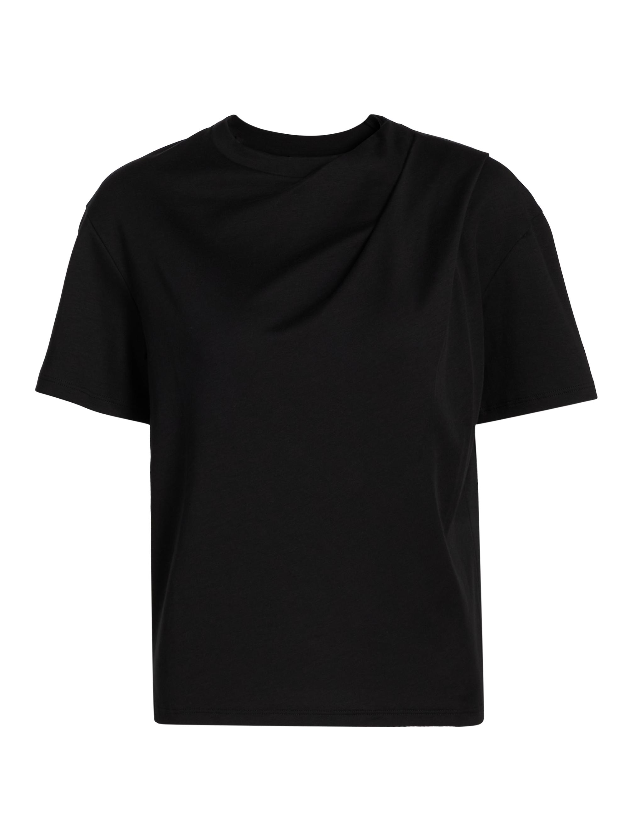 Theory Drape Crewneck T-Shirt | Saks Fifth Avenue