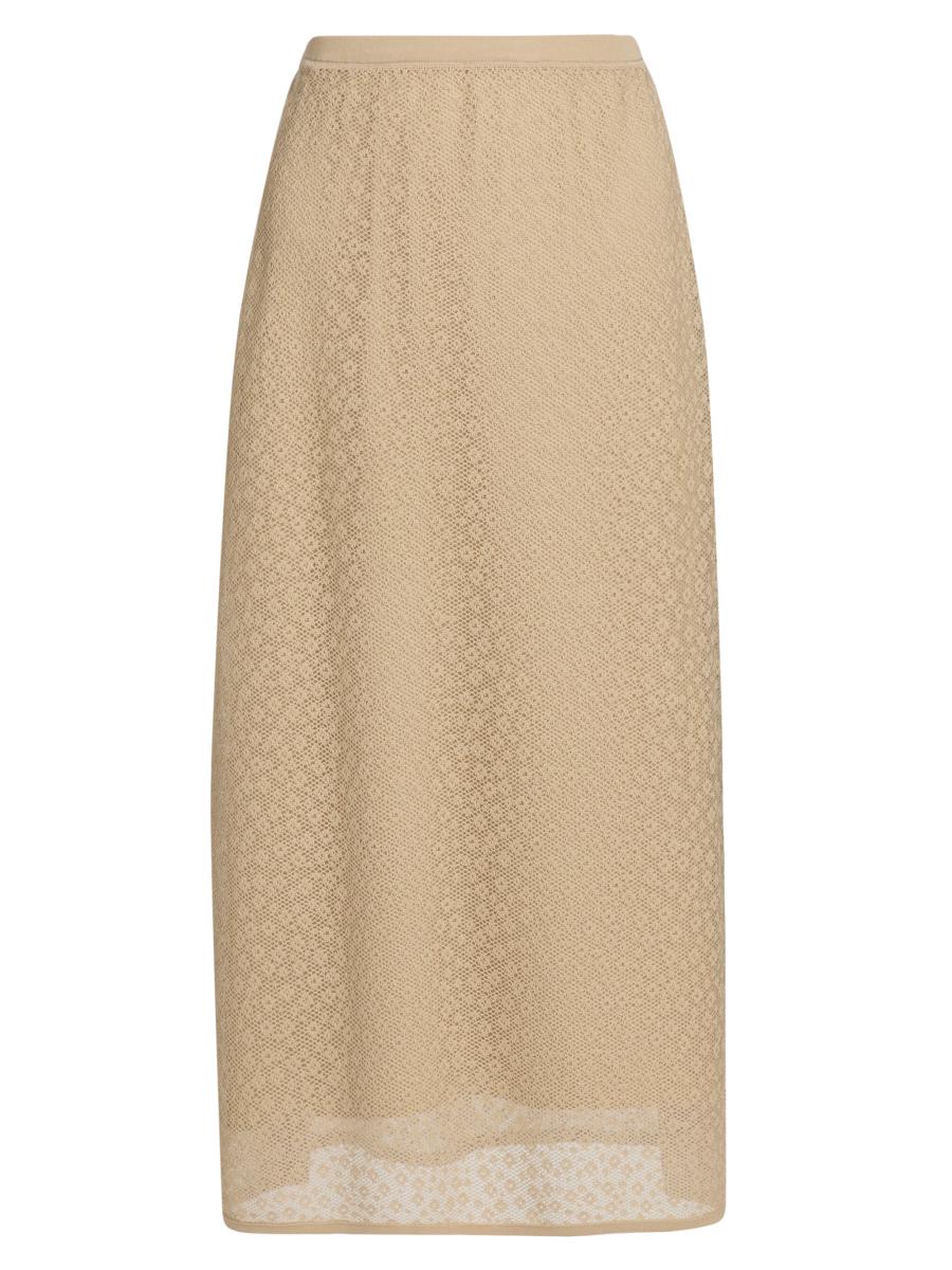 美品 Theory Bleecker Cotton Lace Skirt 黒 S Women's Theory Pleated Skirts | Editorialist