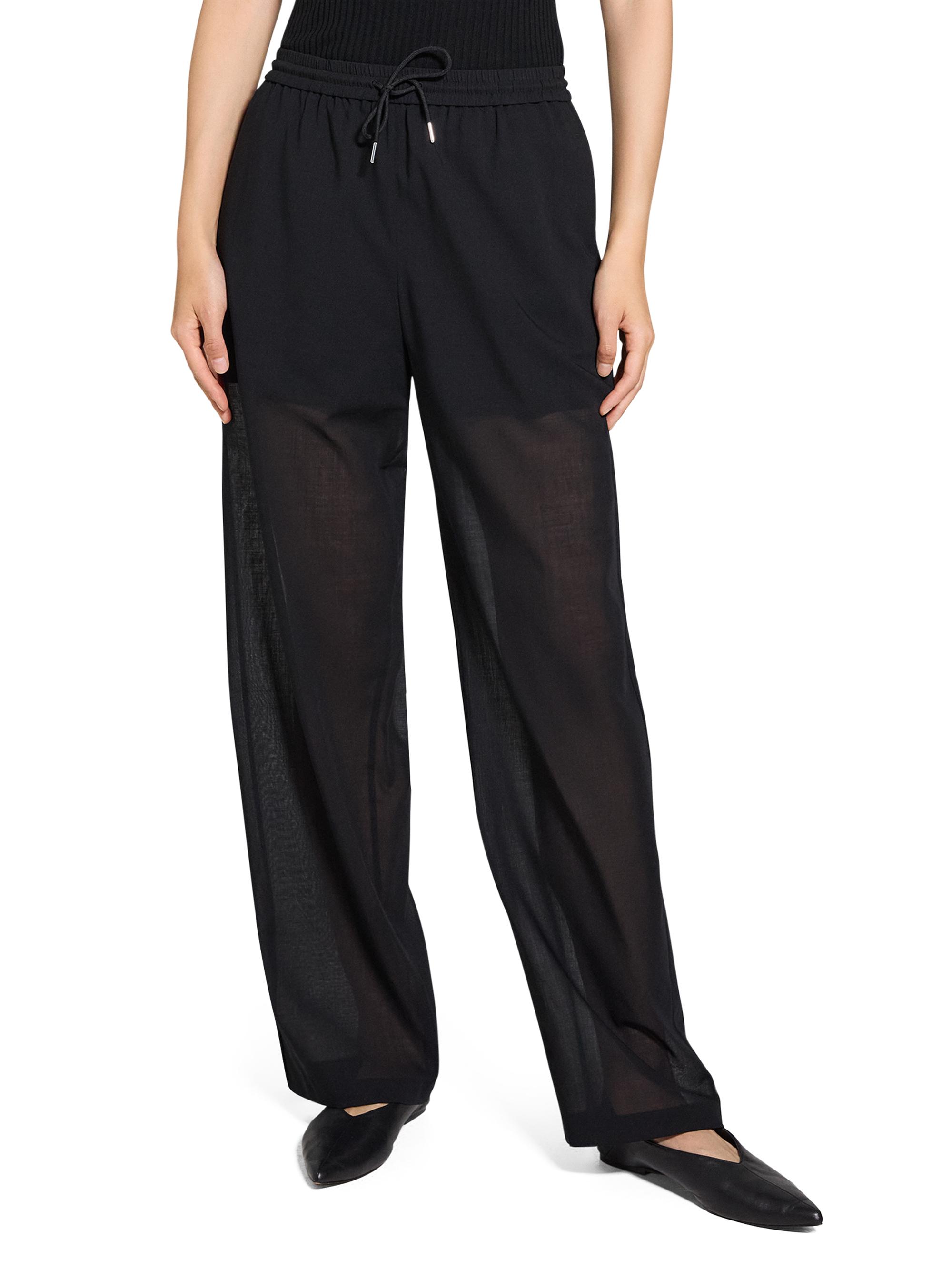 Theory Drawstring Pull-On Pants | Saks Fifth Avenue