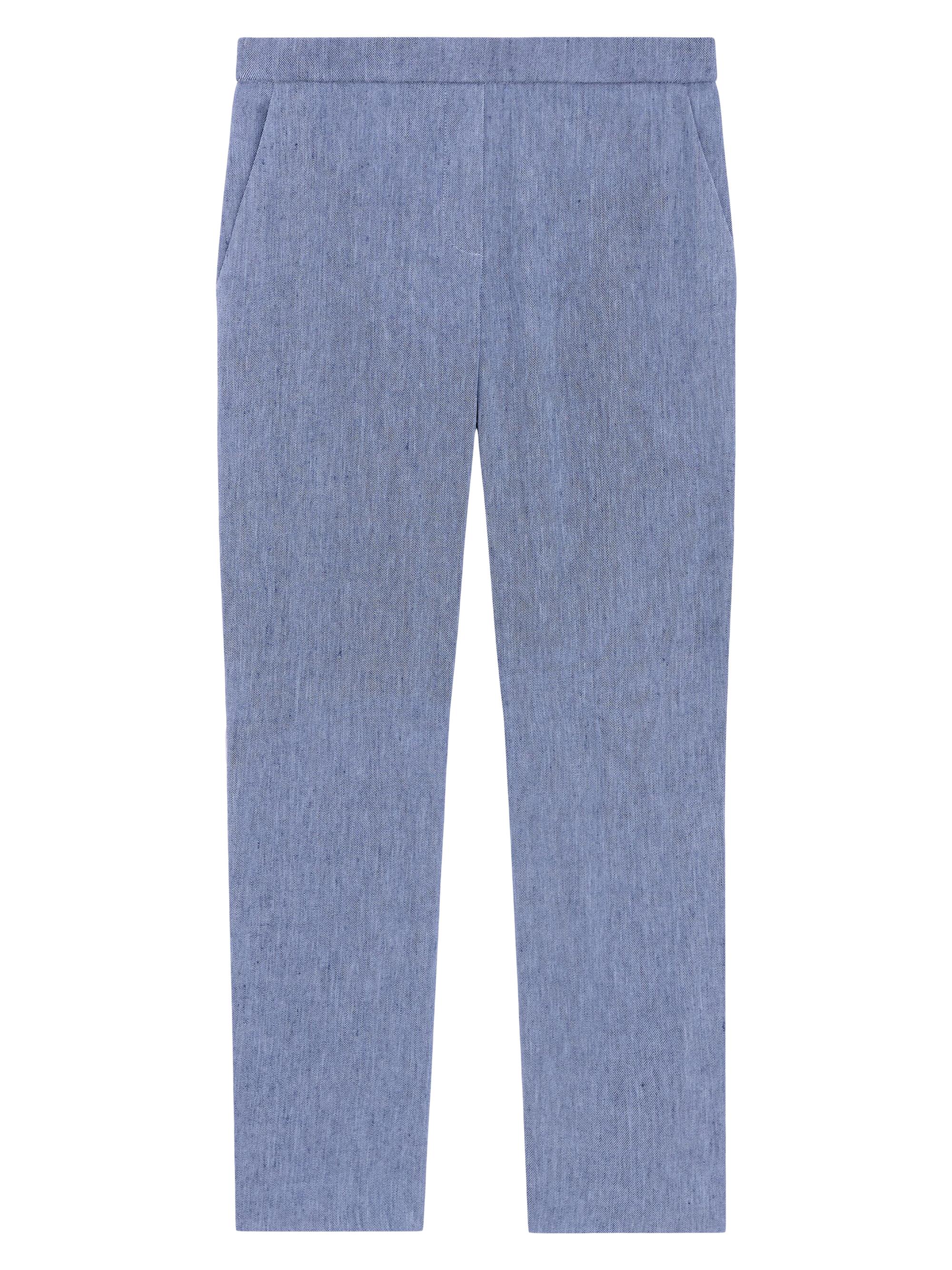 Theory Women's Treeca Slim-Fit Pants - Light Denim