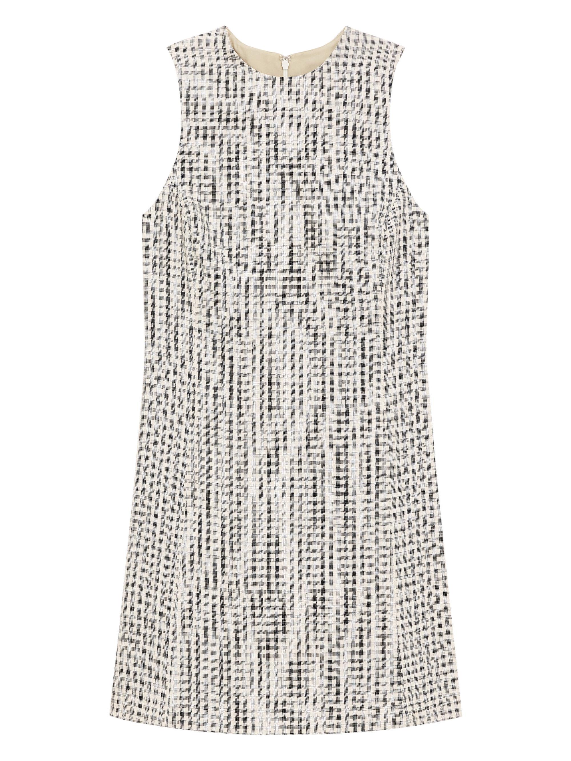 Theory Women's Sleeveless Flare Minidress - Cream Multi