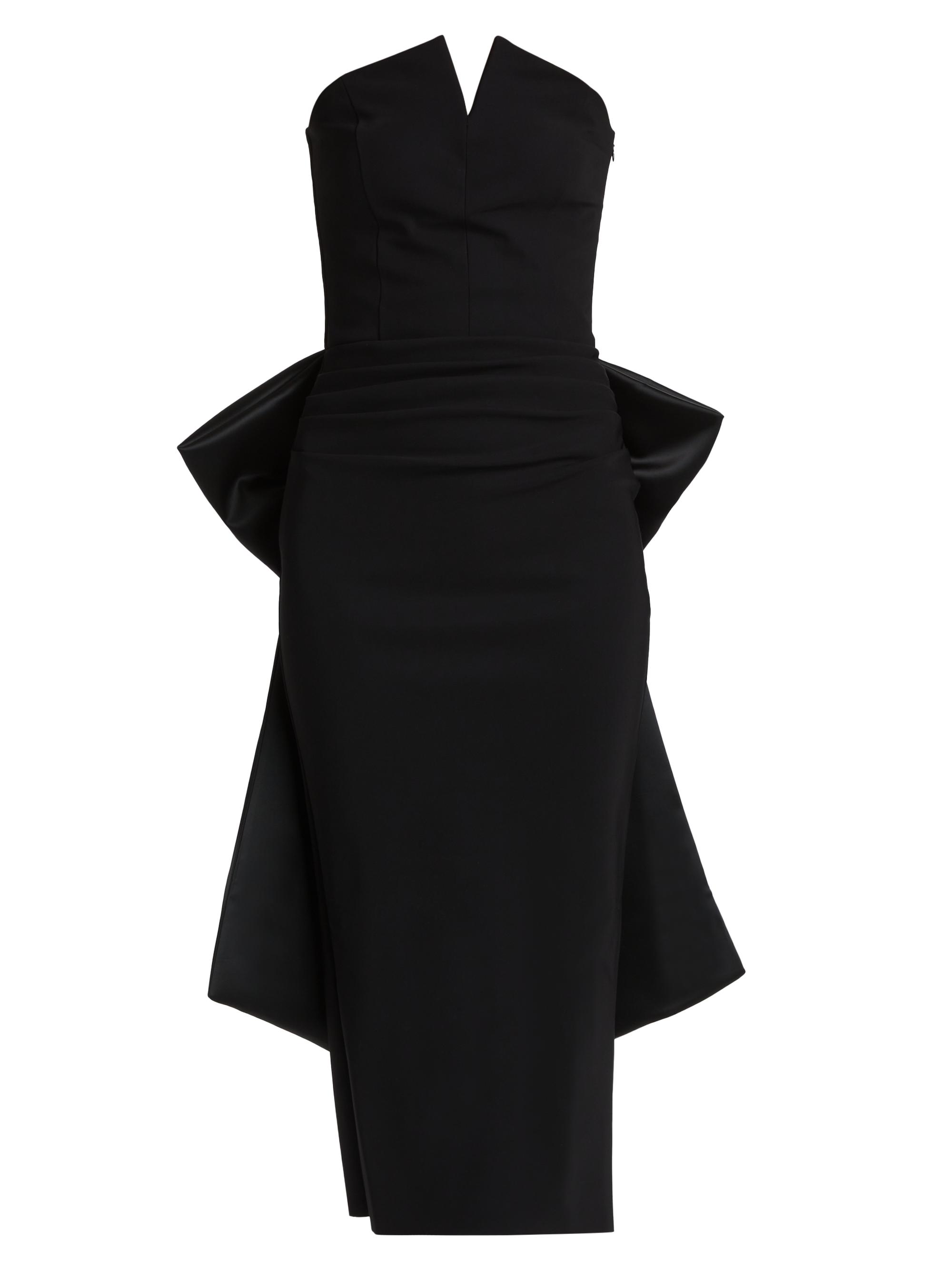 Chiara Boni La Petite Robe Women's Denise Ra Bow Cocktail Dress - Black