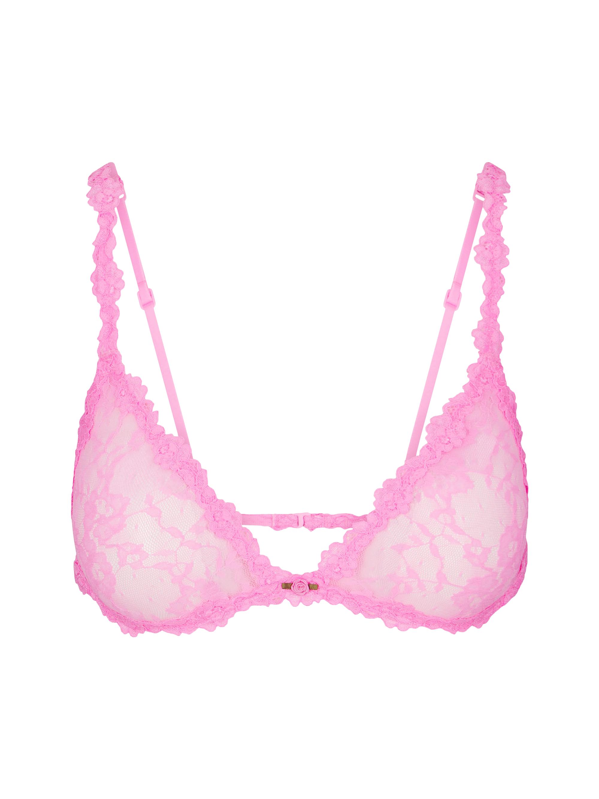 Stretch Lace Triangle Bralette