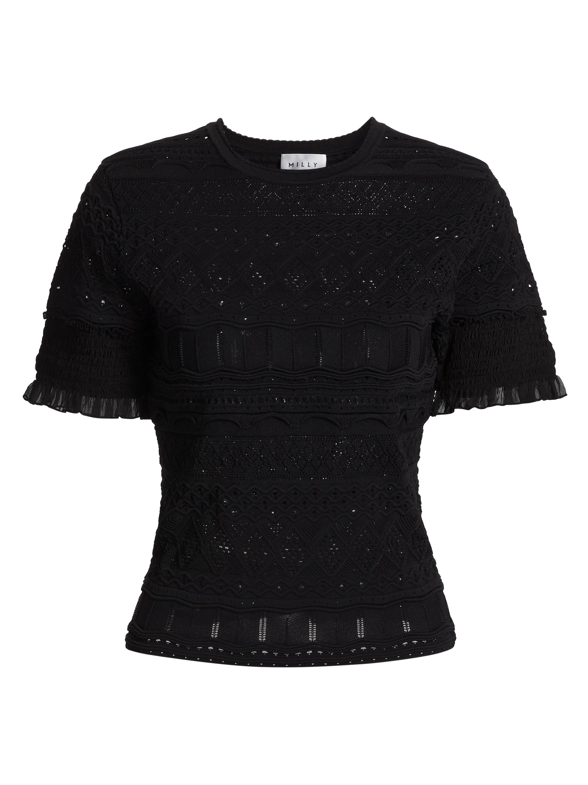 トップス Sea New York MABLE CAMBRIC SMOCKED TOP Sea NY Mable