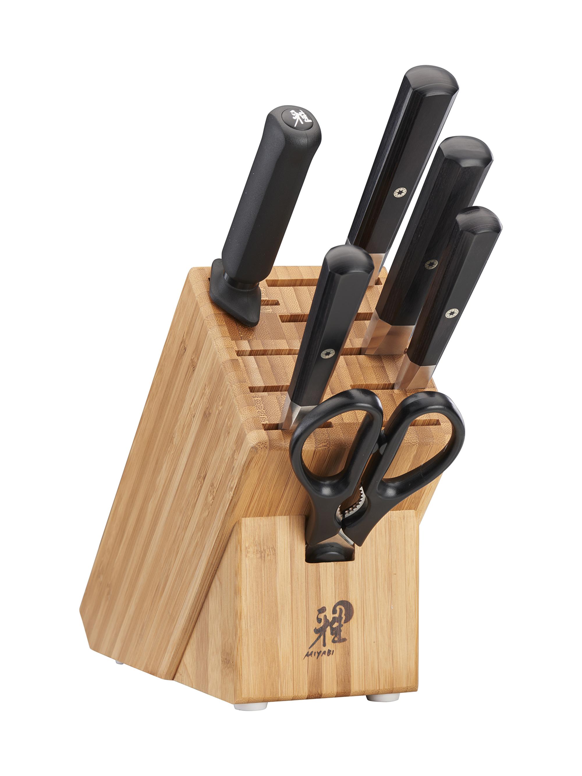 Birchwood SG2 7 Piece Knife Block Set