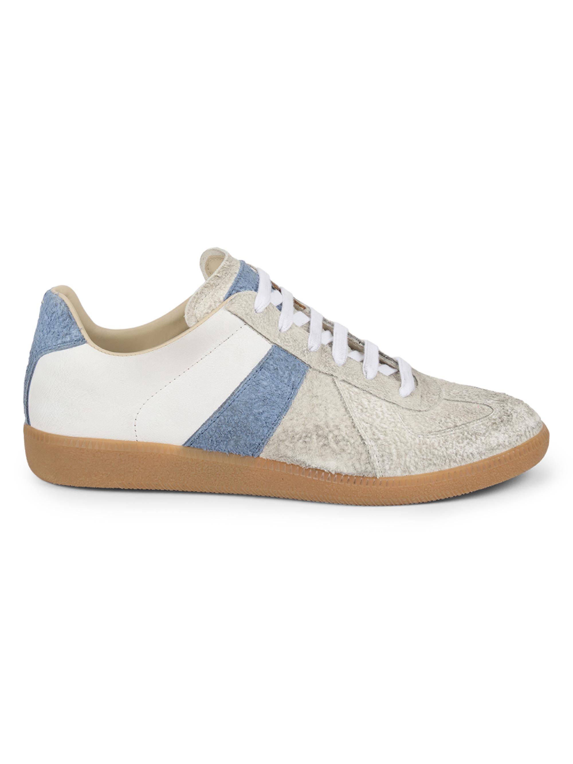 Maison Margiela Replica Leather Low-Top Sneakers | Saks Fifth Avenue