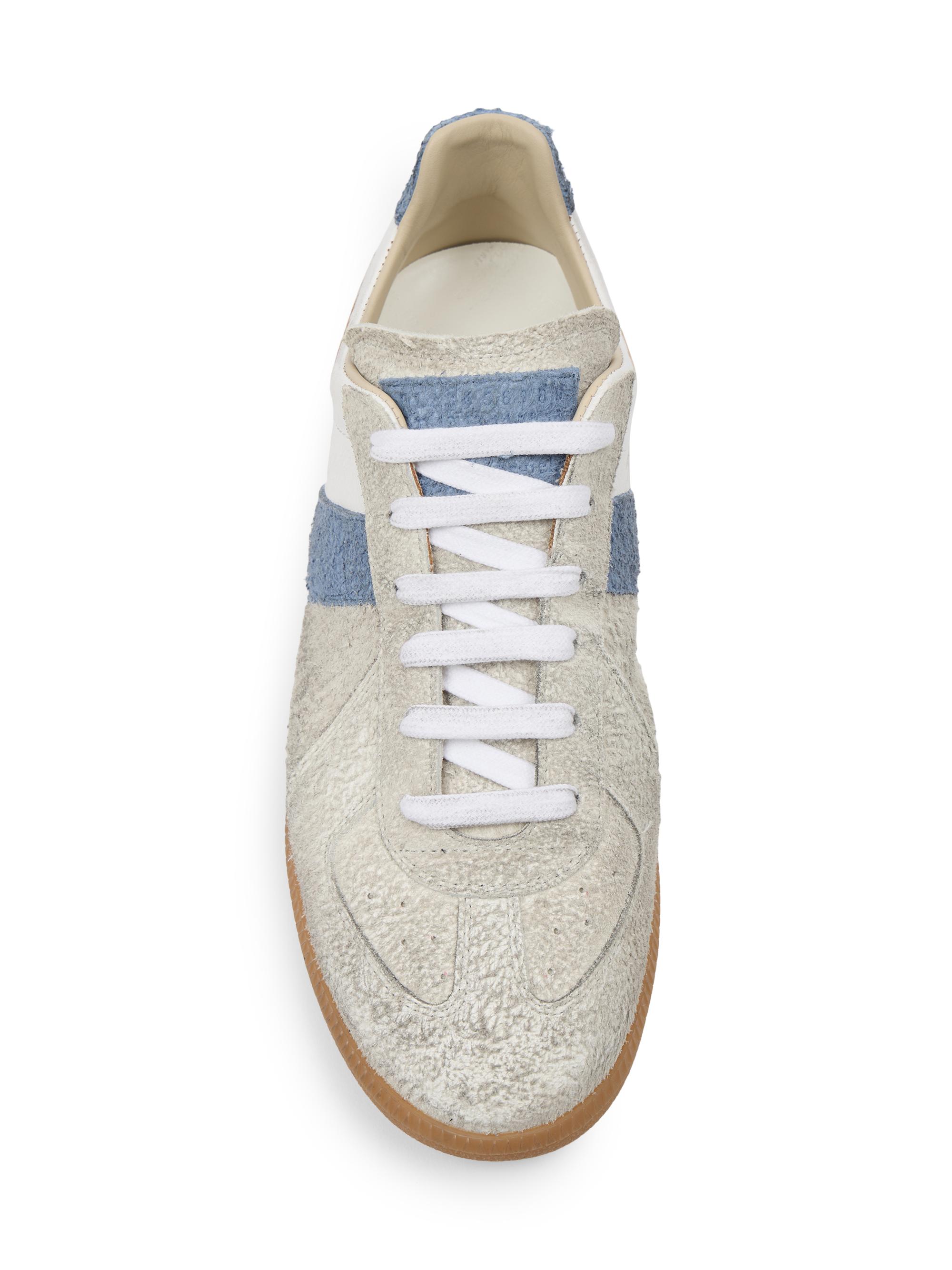 靴 MAISON MARGIELA REPLICA LOW TOP SNEAKER MAISON MARGIELA⚡️