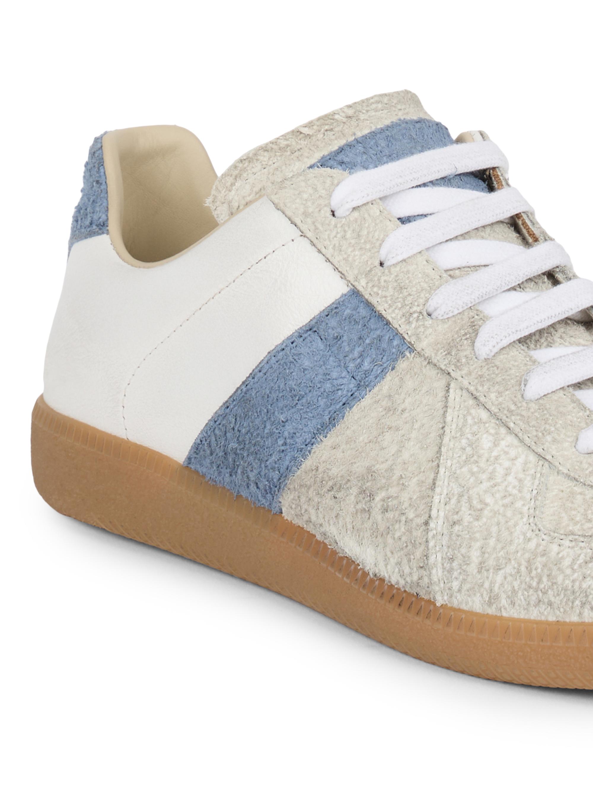 Maison Margiela Replica Leather Low-Top Sneakers | Saks Fifth Avenue