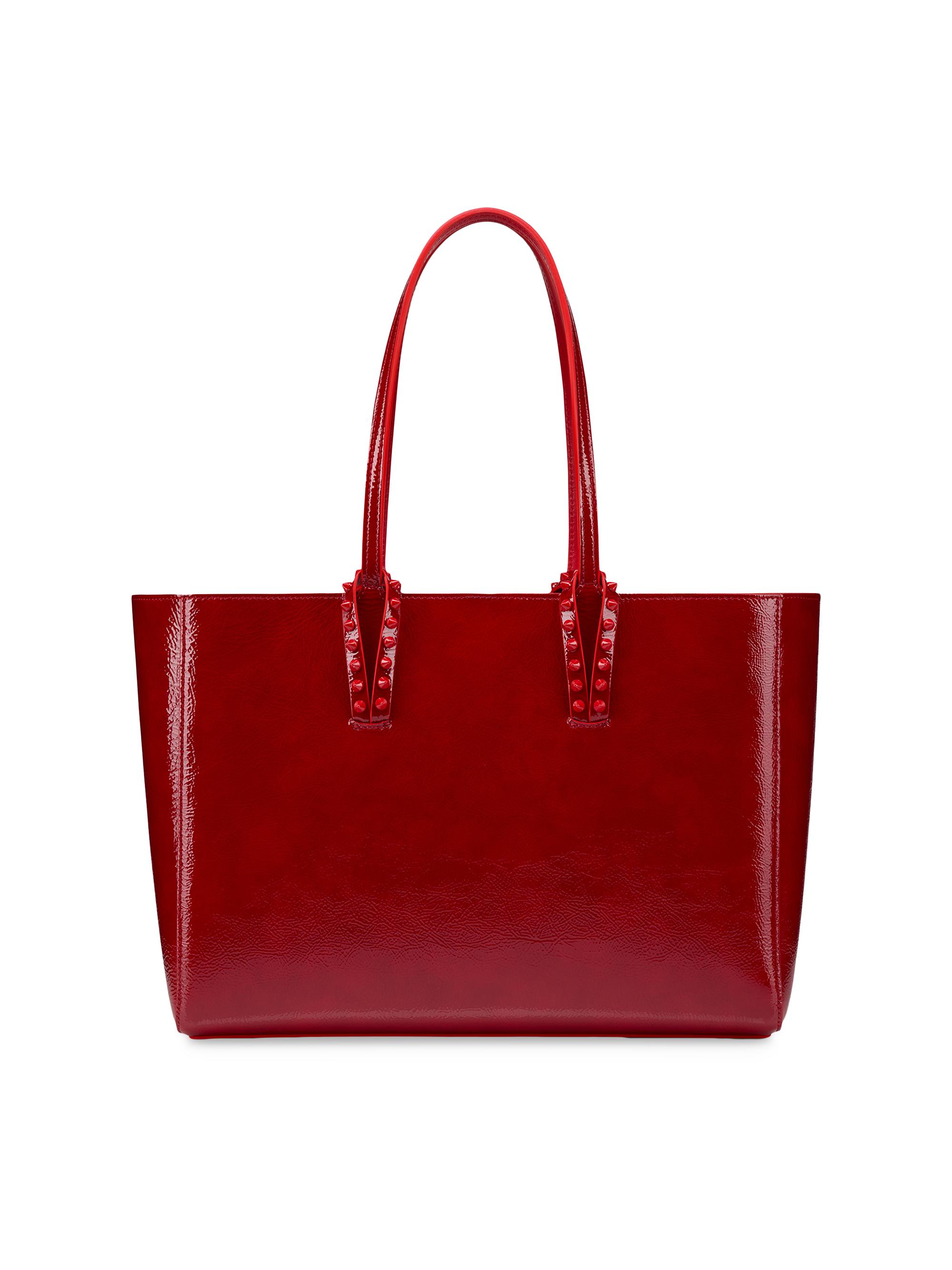 Christian Louboutin Women's Cabata Patent Leather Tote Bag - Loubi