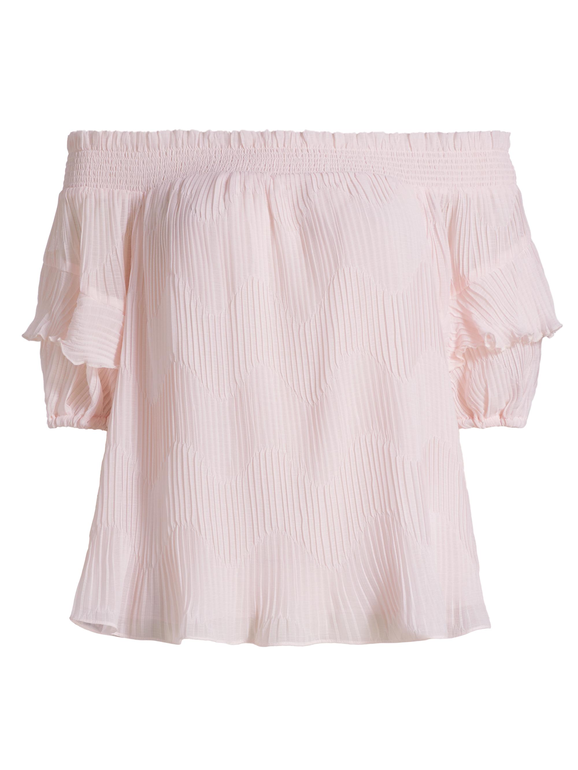 Ramy Brook Women's Tori Off-The-Shoulder Top - Misty Pink