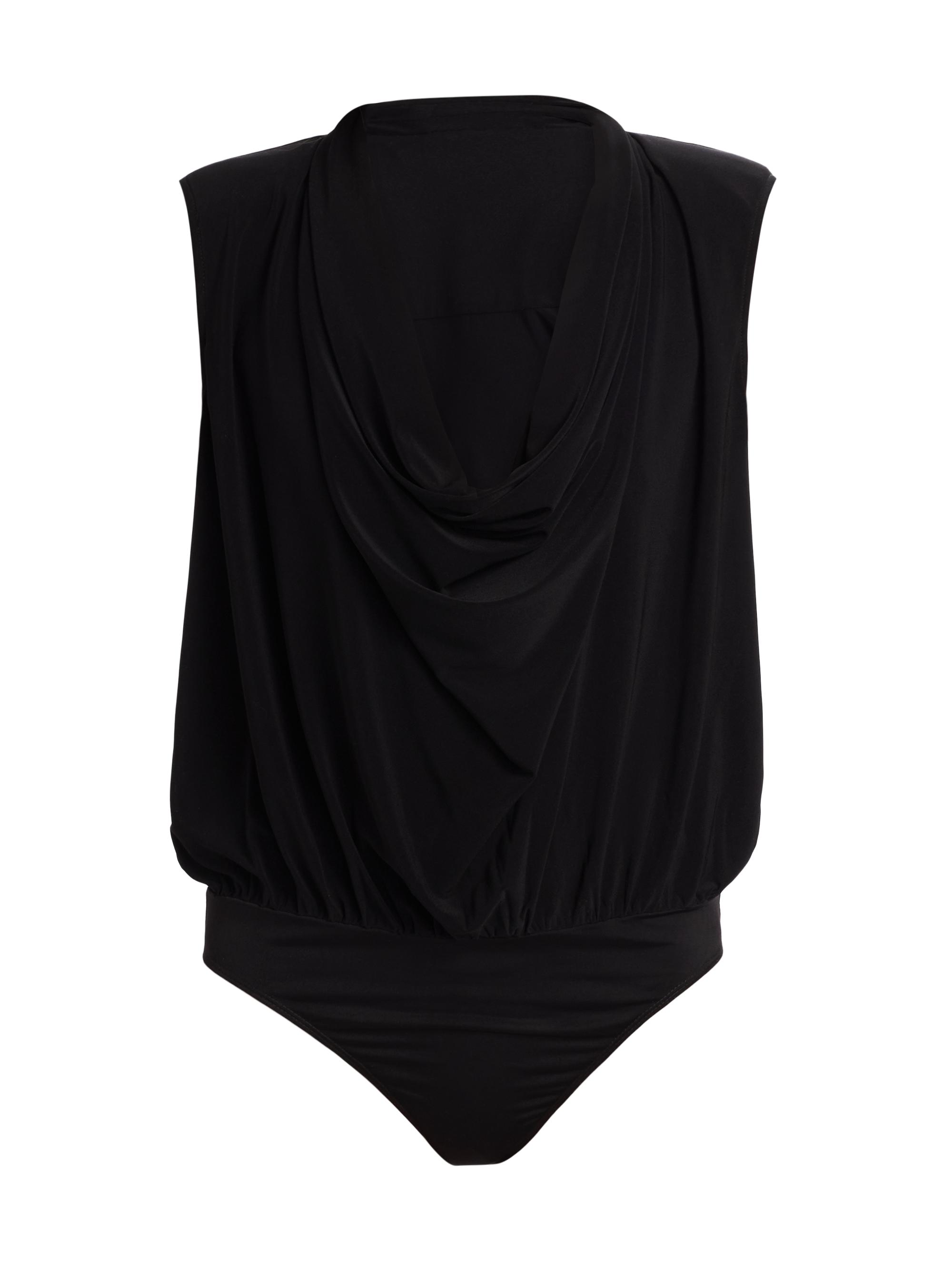 Ramy Brook Women's Eden Stretch Jersey Sleeveless Bodysuit - Black
