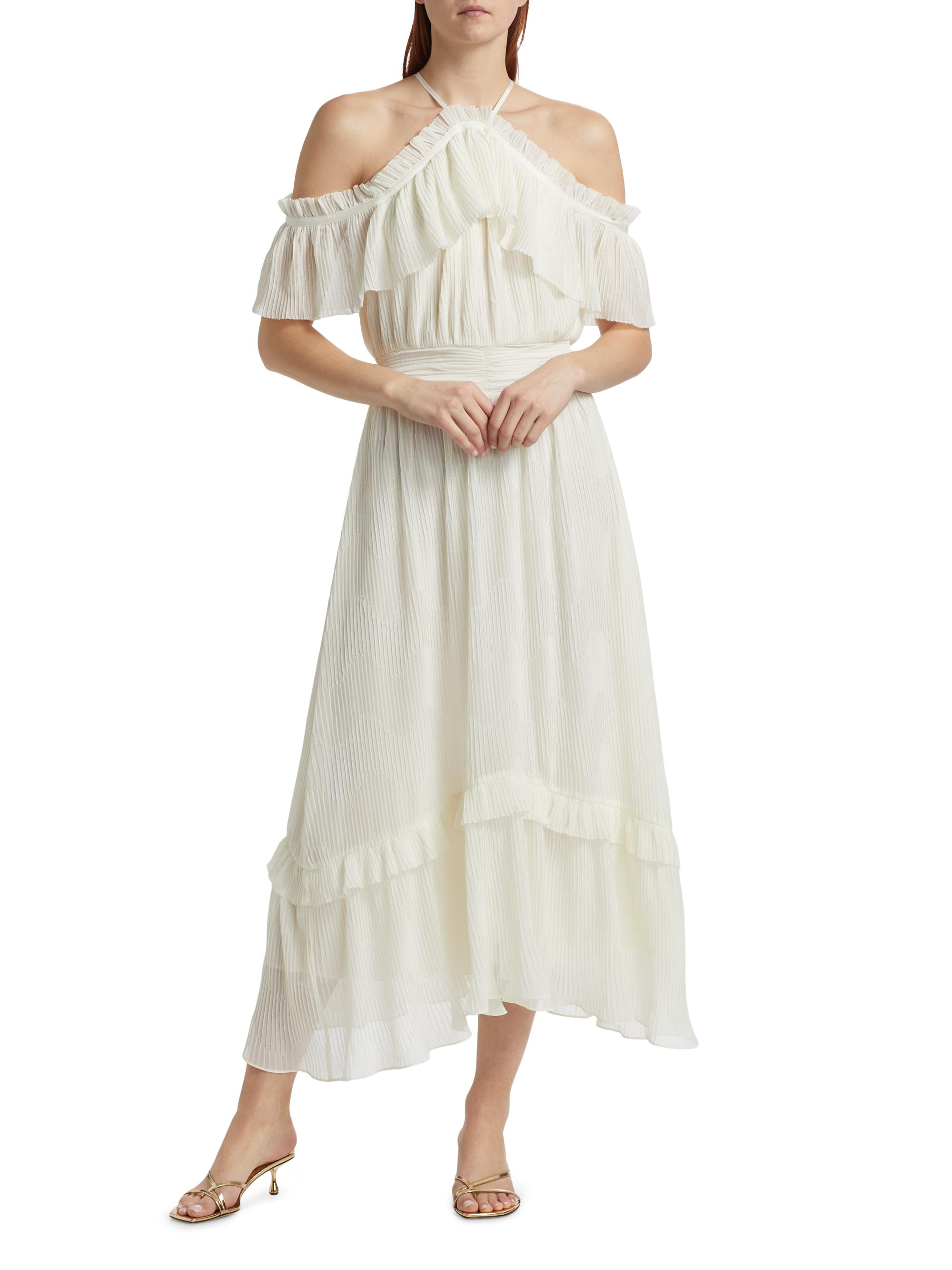 Ramy Brook Zavi Halter Midi-Dress | Saks Fifth Avenue