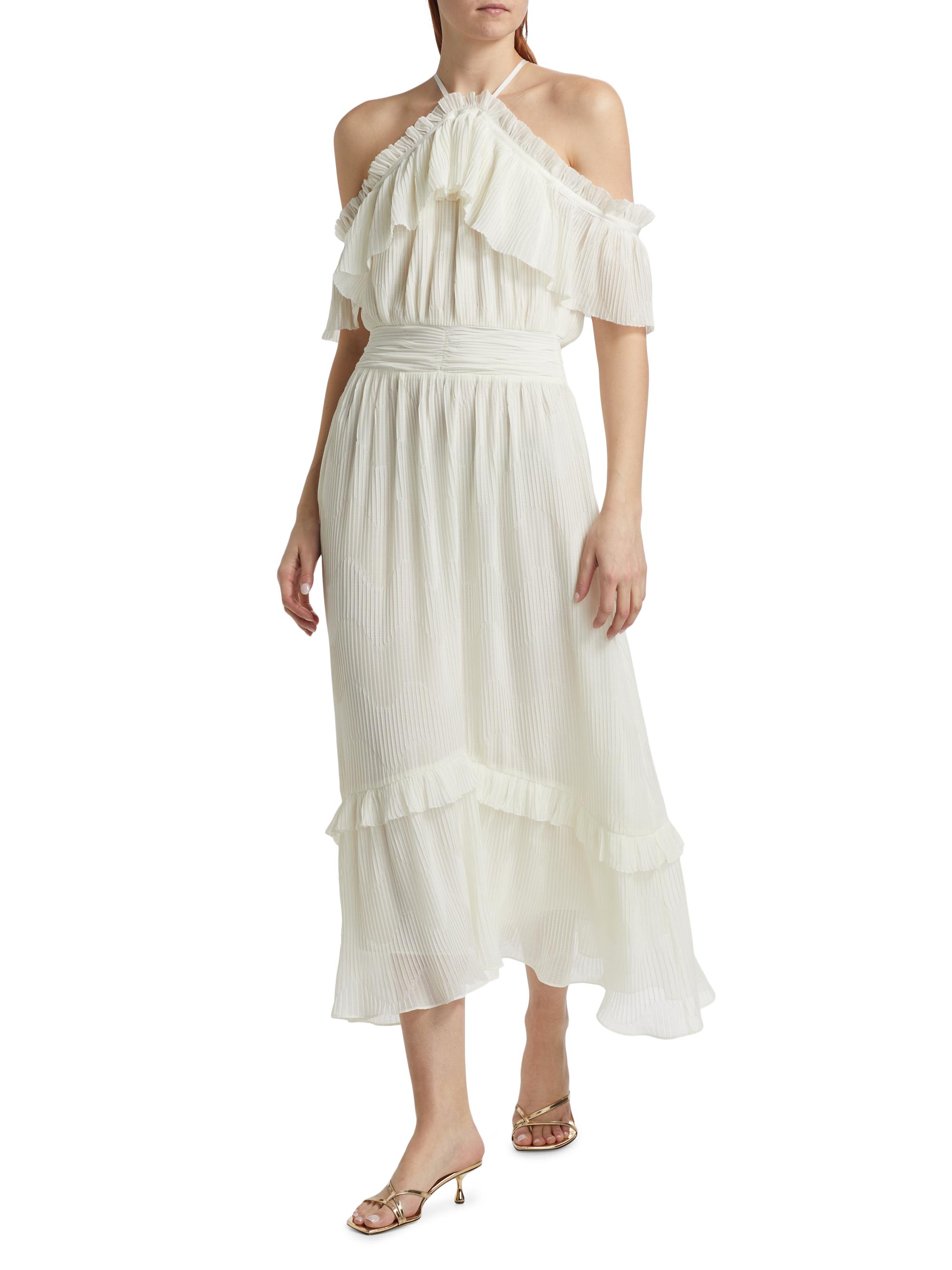 Ramy Brook Zavi Halter Midi-Dress | Saks Fifth Avenue