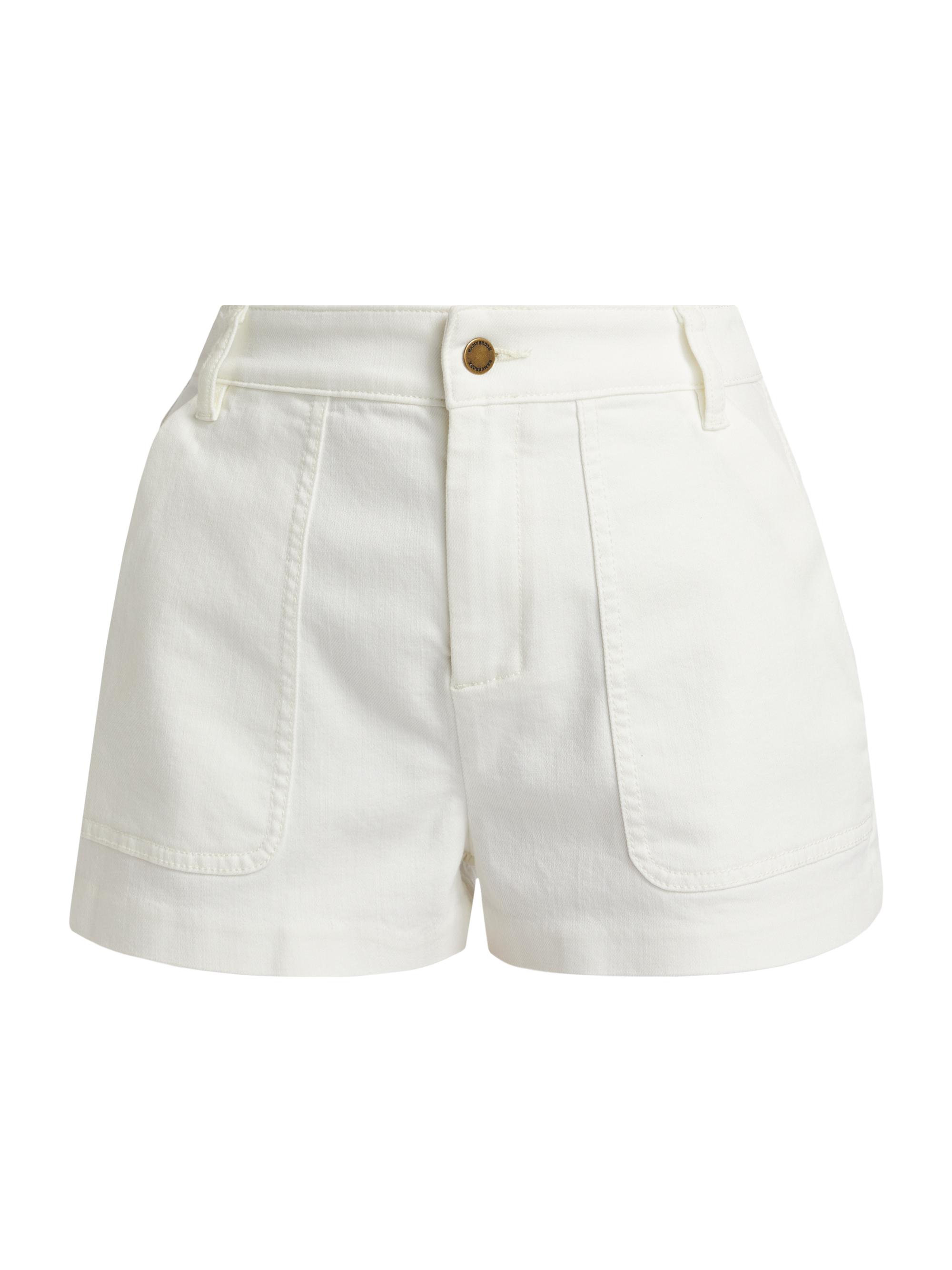 Ramy Brook Women's Hilary Cotton-Blend Shorts - White