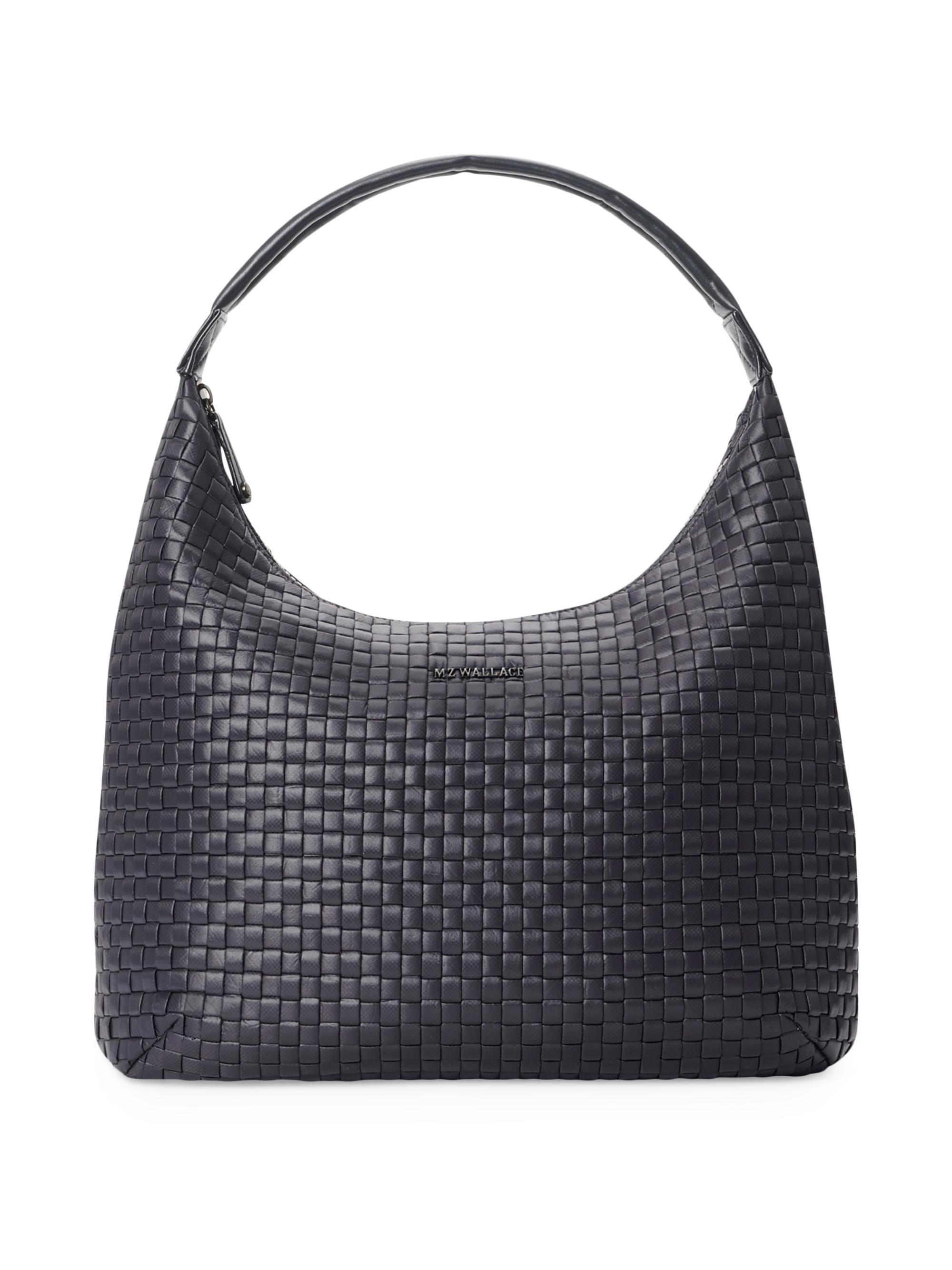 MZ Wallace Large Woven Shoulder Bag | Saks Fifth Avenue
