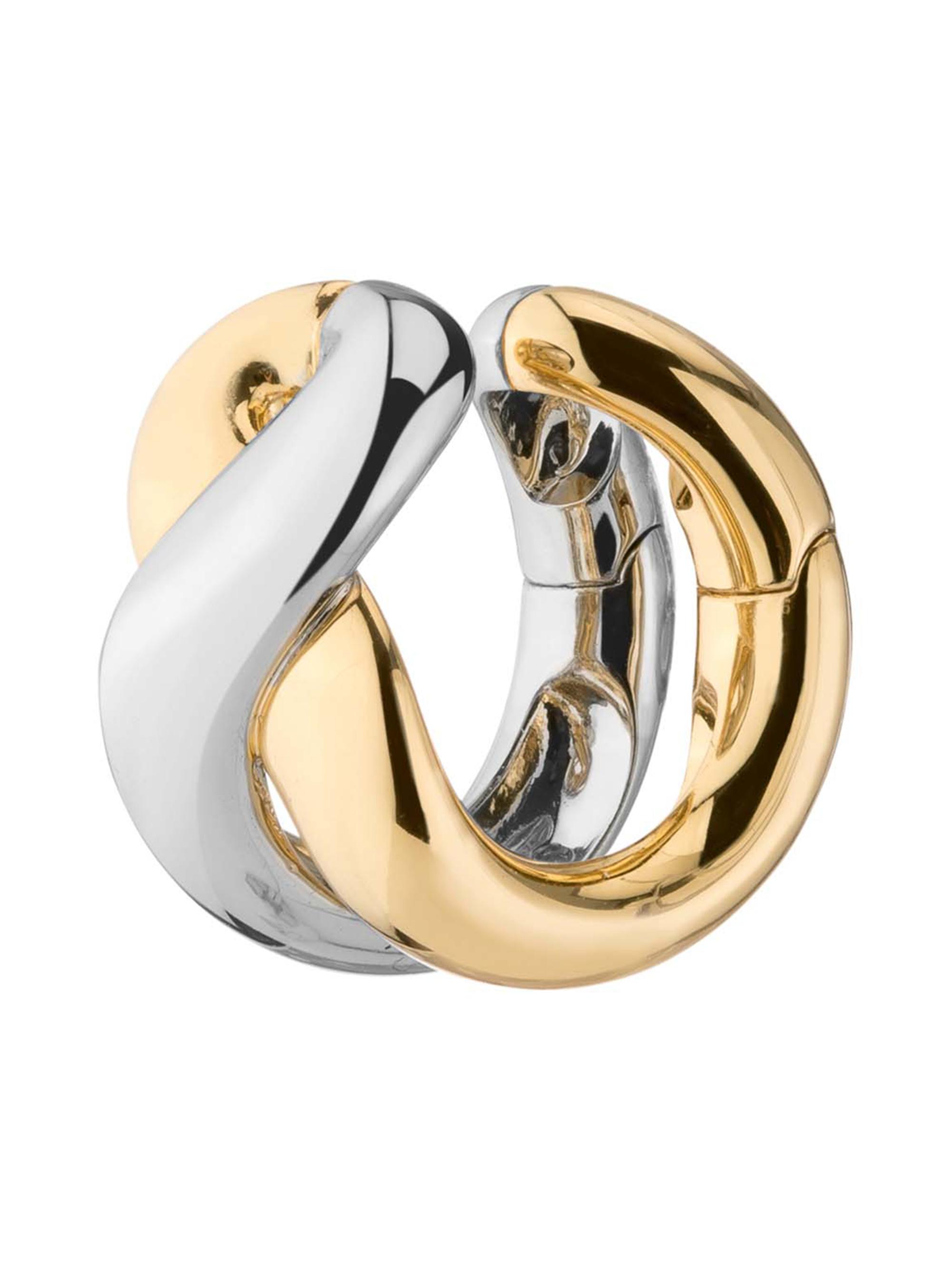 Demarson Women's Odell Two-Tone Ear Cuff - Silver Gold