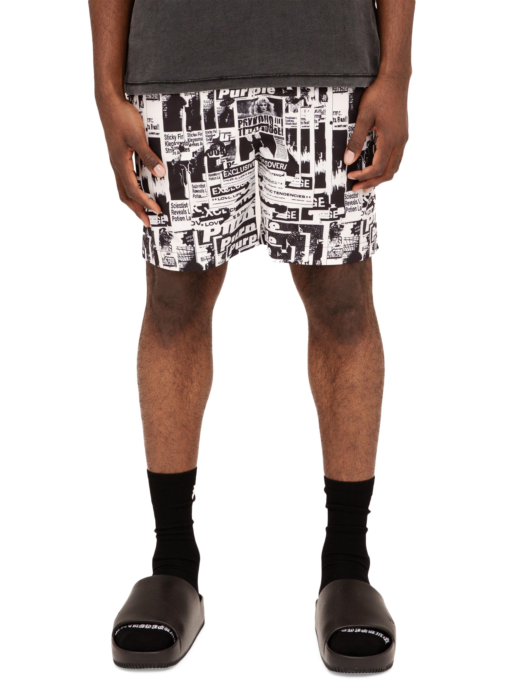Purple Brand Men's Swm-All Round Shorts-Multi