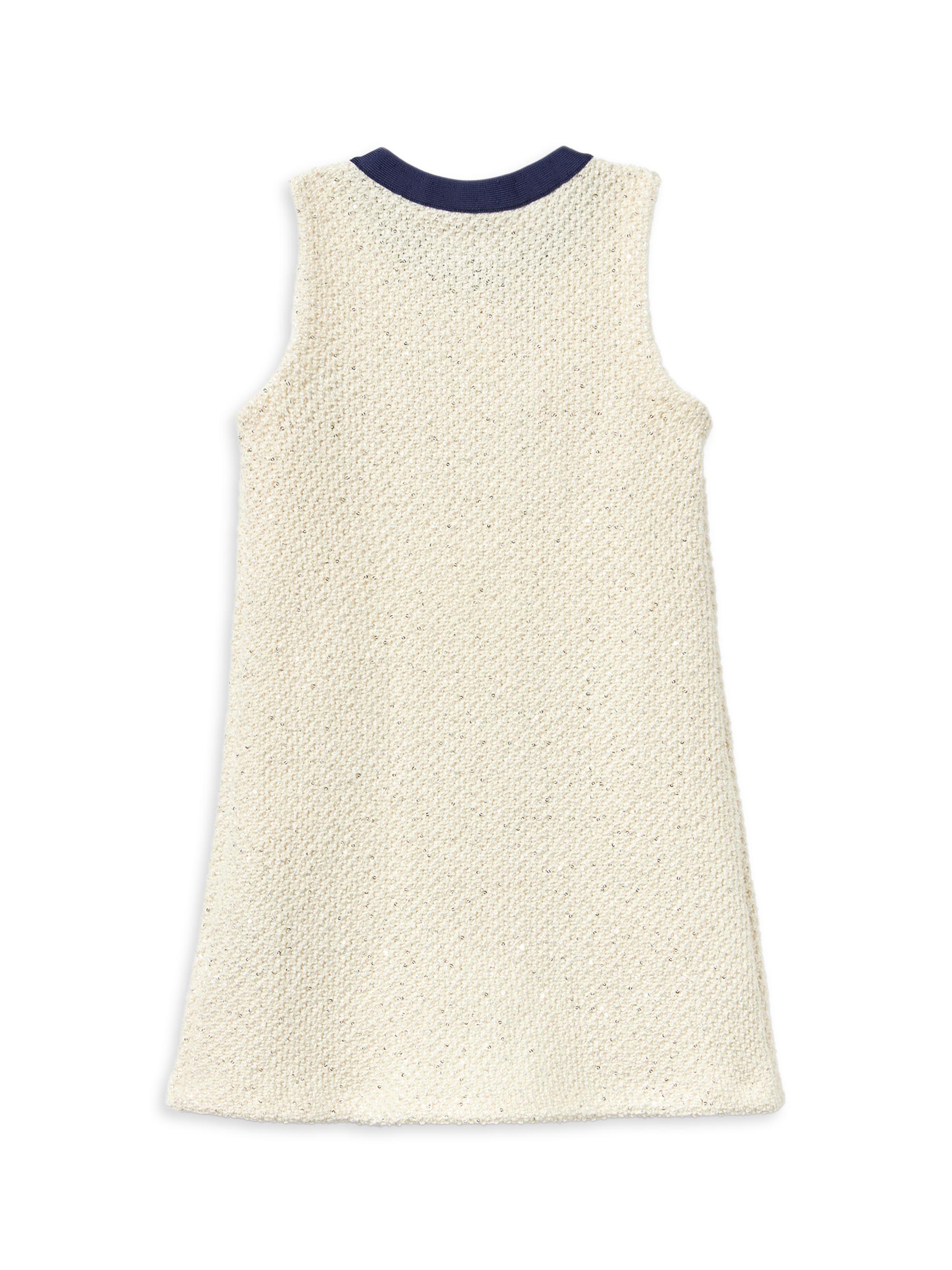 Little Girl's & Girl's Sequin Knit Dress