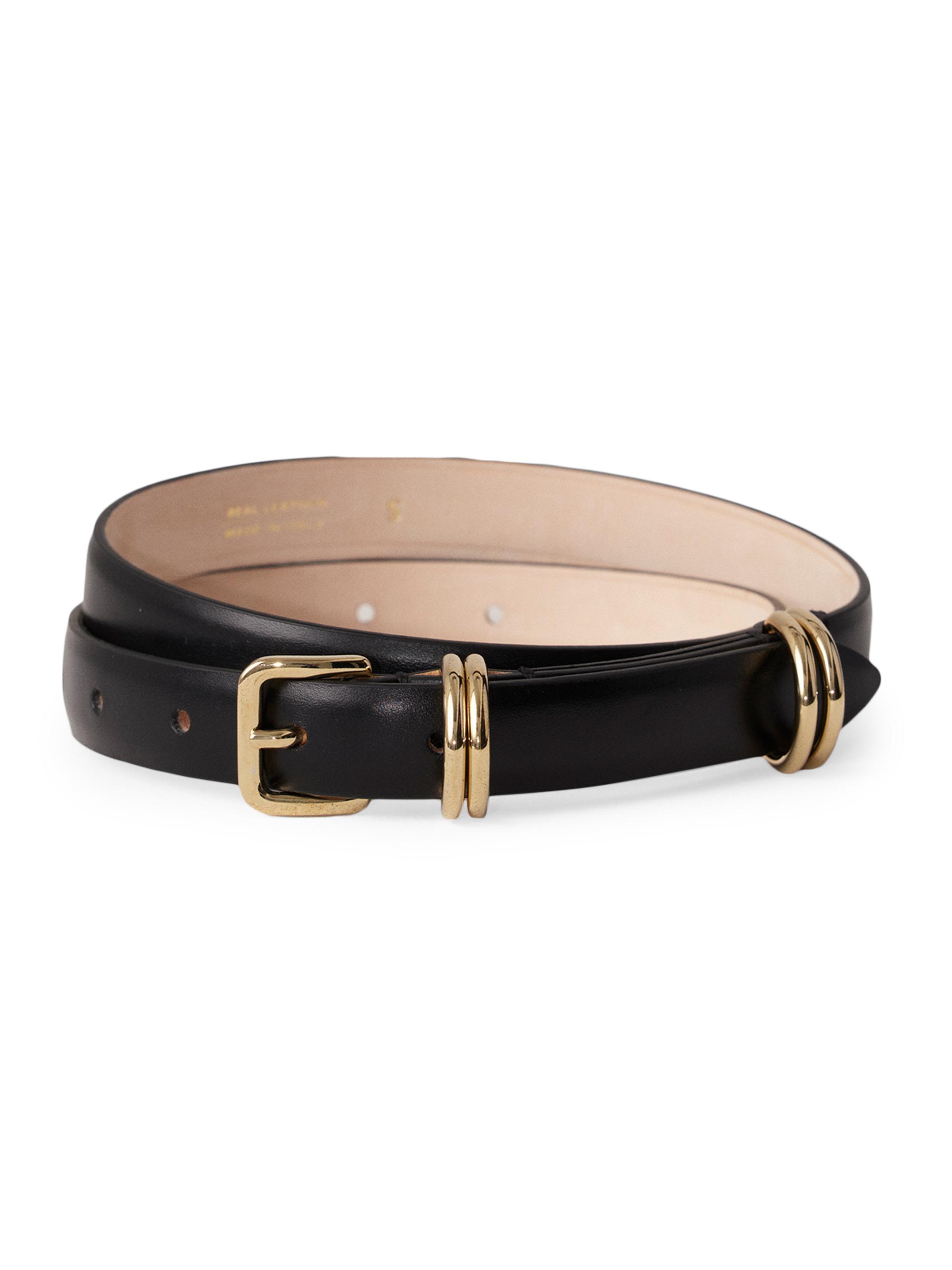 Khaite Julius Leather Belt | Saks Fifth Avenue