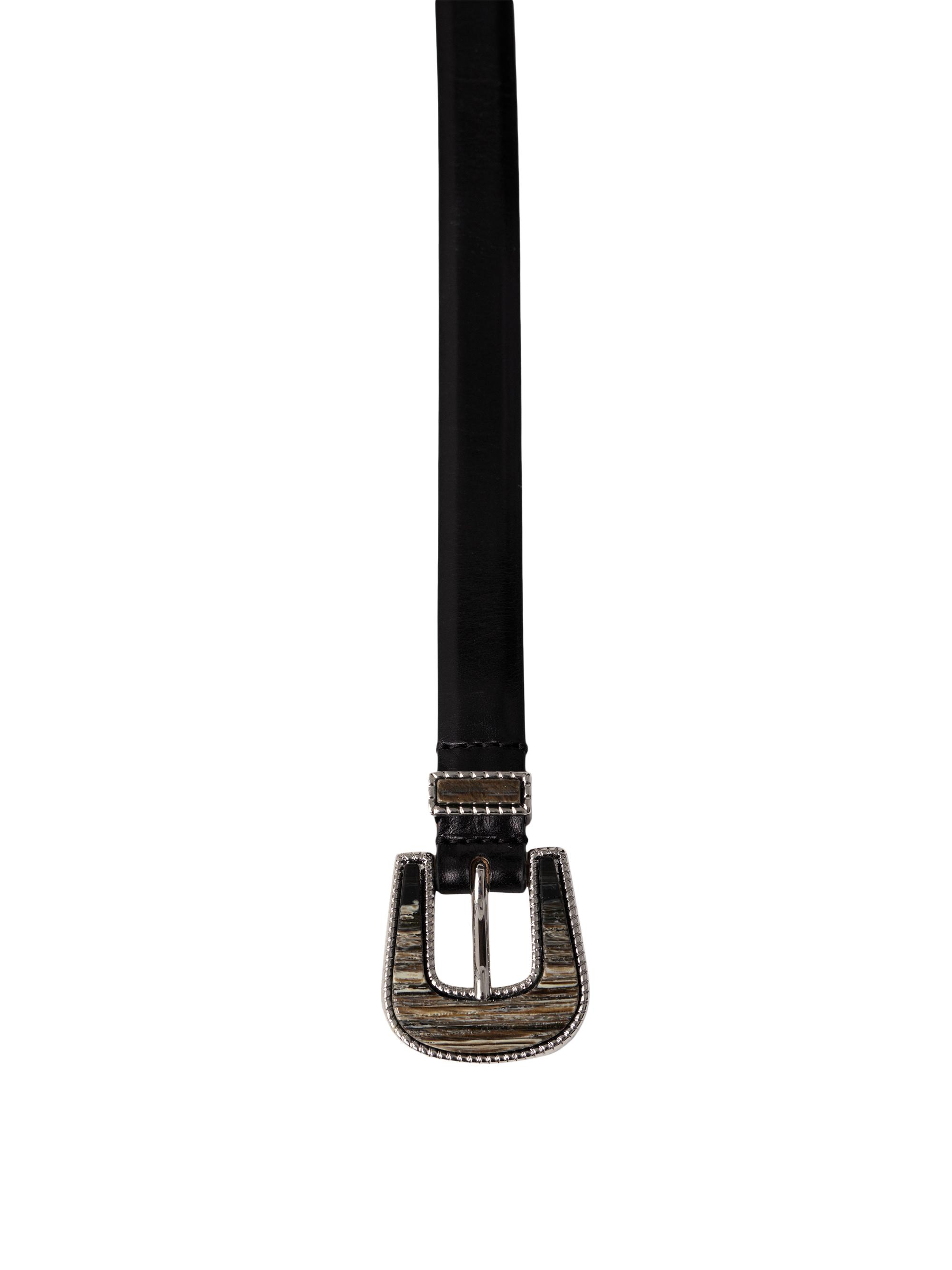 Déhanche Travertine Smooth Leather Belt | Saks Fifth Avenue display picture 3