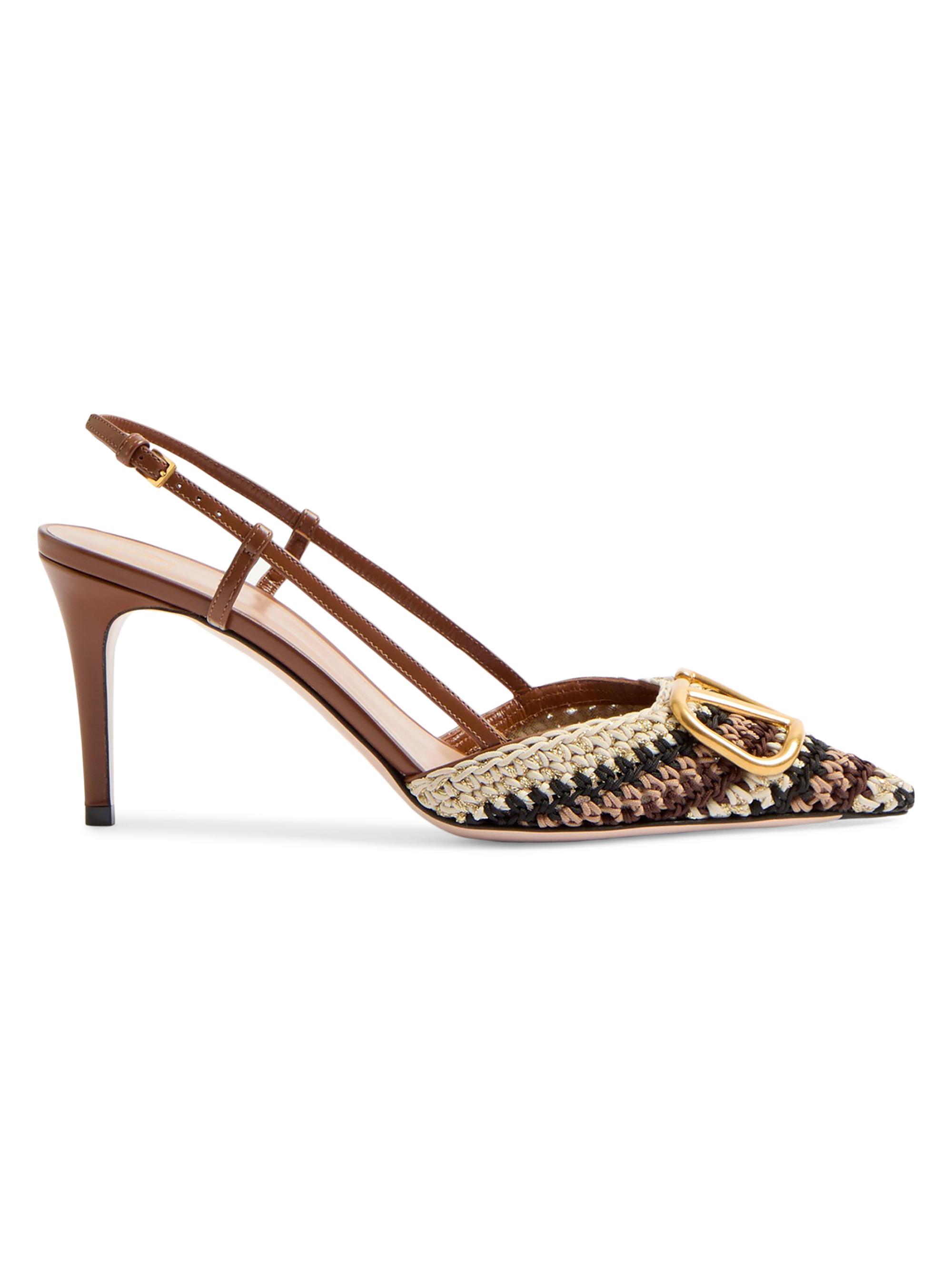 Valentino Garavani VLogo Signature Slingback Pumps 80MM