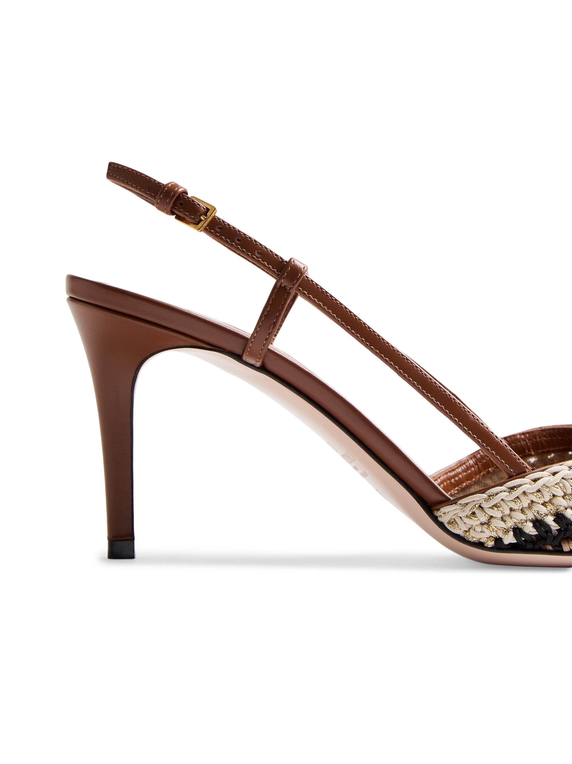 Valentino Garavani VLogo Signature Slingback Pumps 80MM | Saks