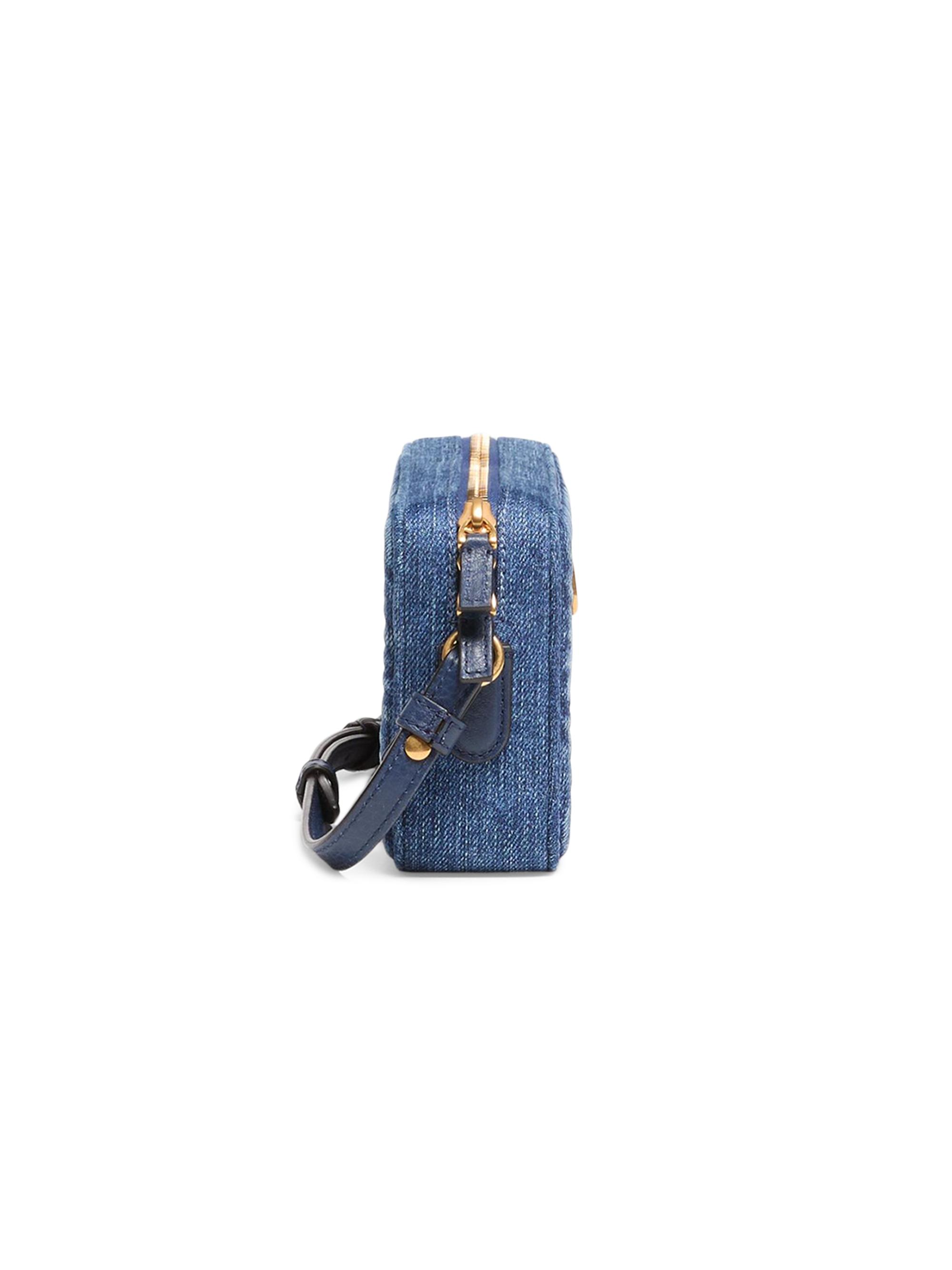 Valentino Garavani Alltime Mini Denim Shoulder Bag | Saks