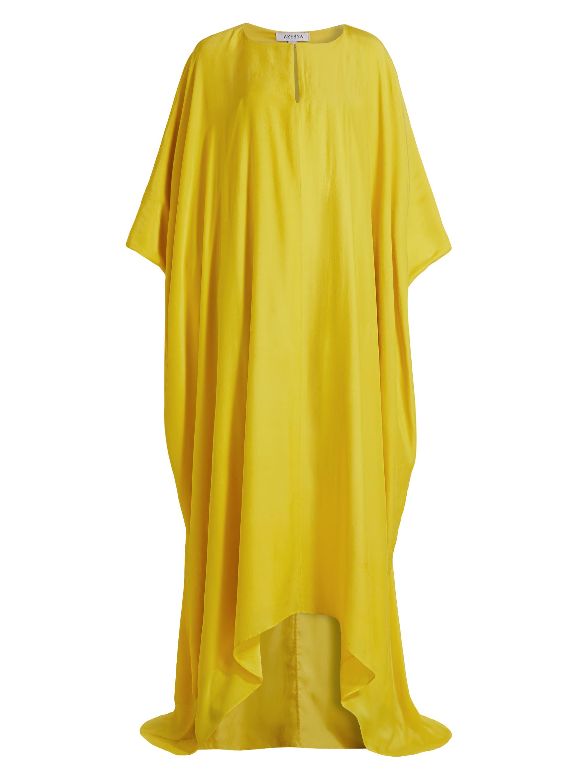 Azeeza Women's Lera Silk Gown - Pear