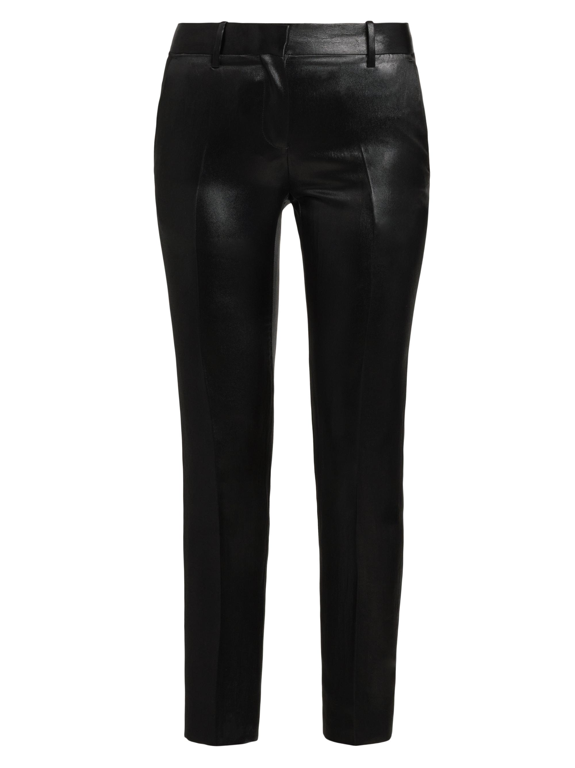 TOM FORD Women's Liquid Satin Cigarette Pants - Black