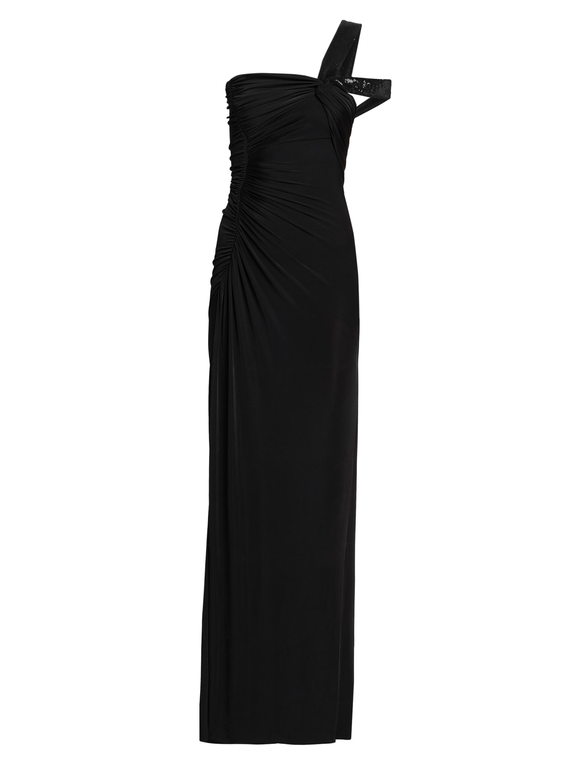 TOM FORD Women's Knotted One-Shoulder Column Gown - Black