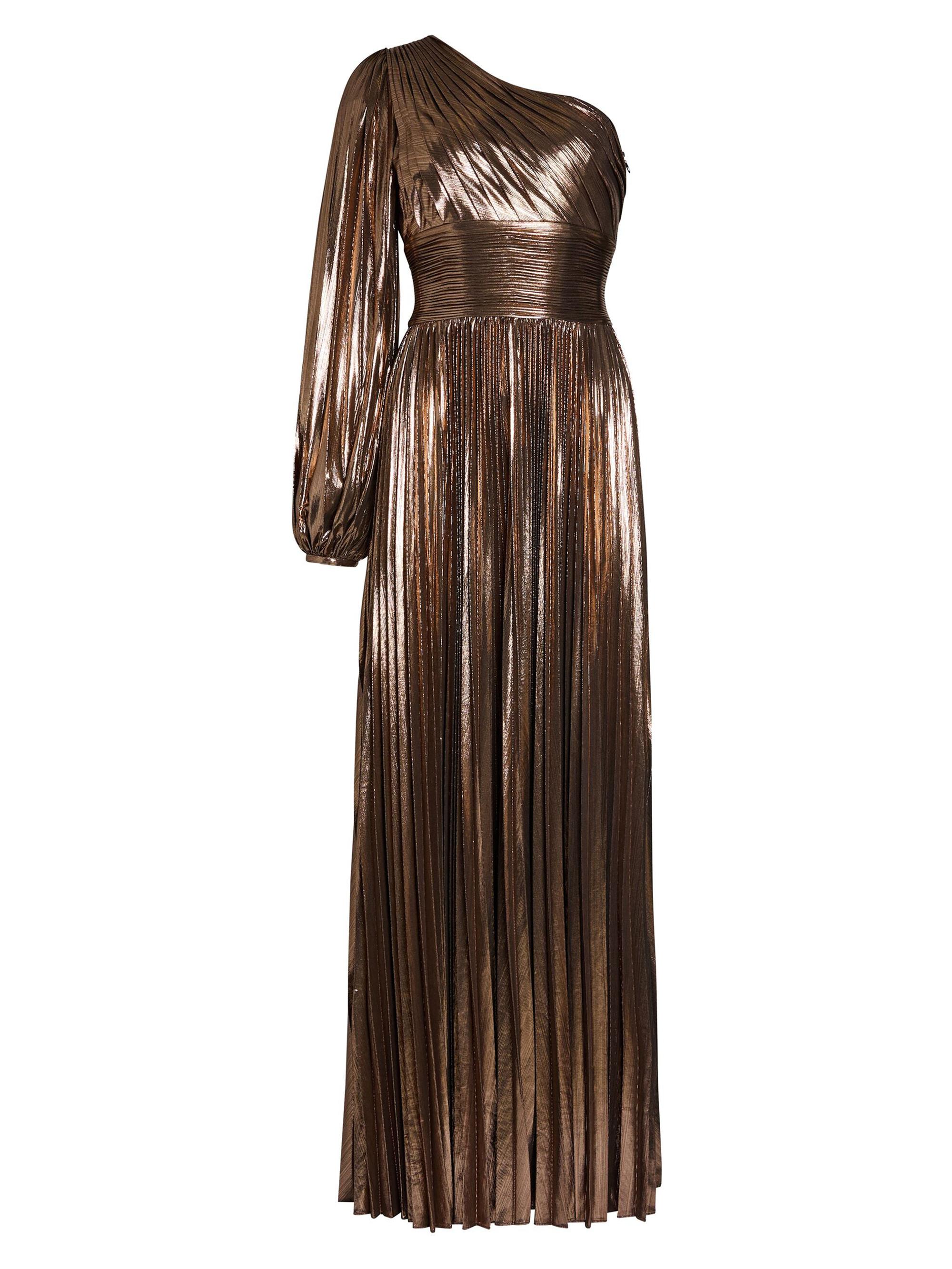 Retrofête Women's Lysandra Dress - Metallic Bronze