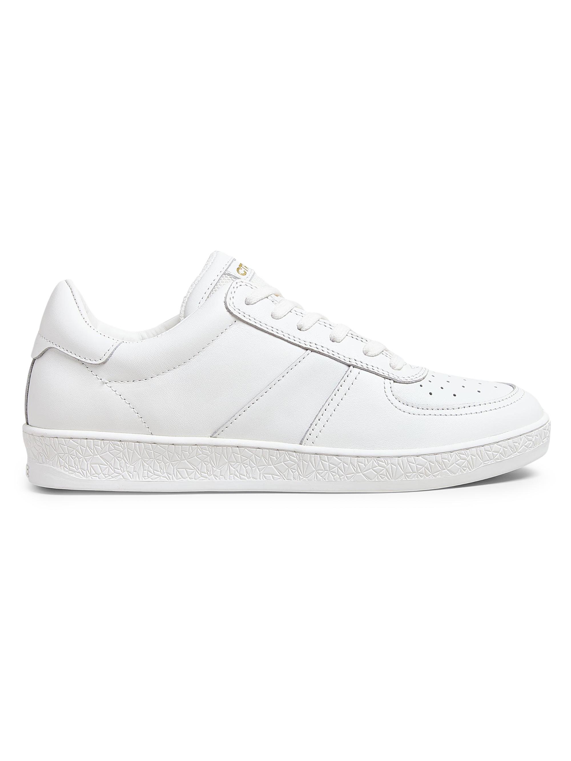 CTRNE Men's Geode Manifest Low-Top Sneakers - White Leather