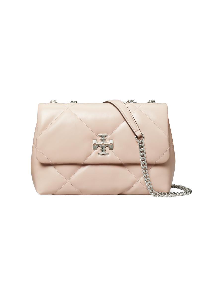 Tory Burch Women's Small Kira Diamond Leather Shoulder Bag In Pink