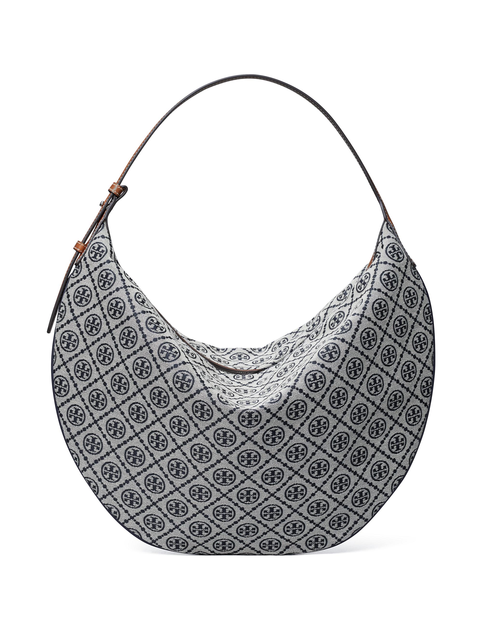 Tory Burch Women's Monogram Hobo Bag - Tory Navy